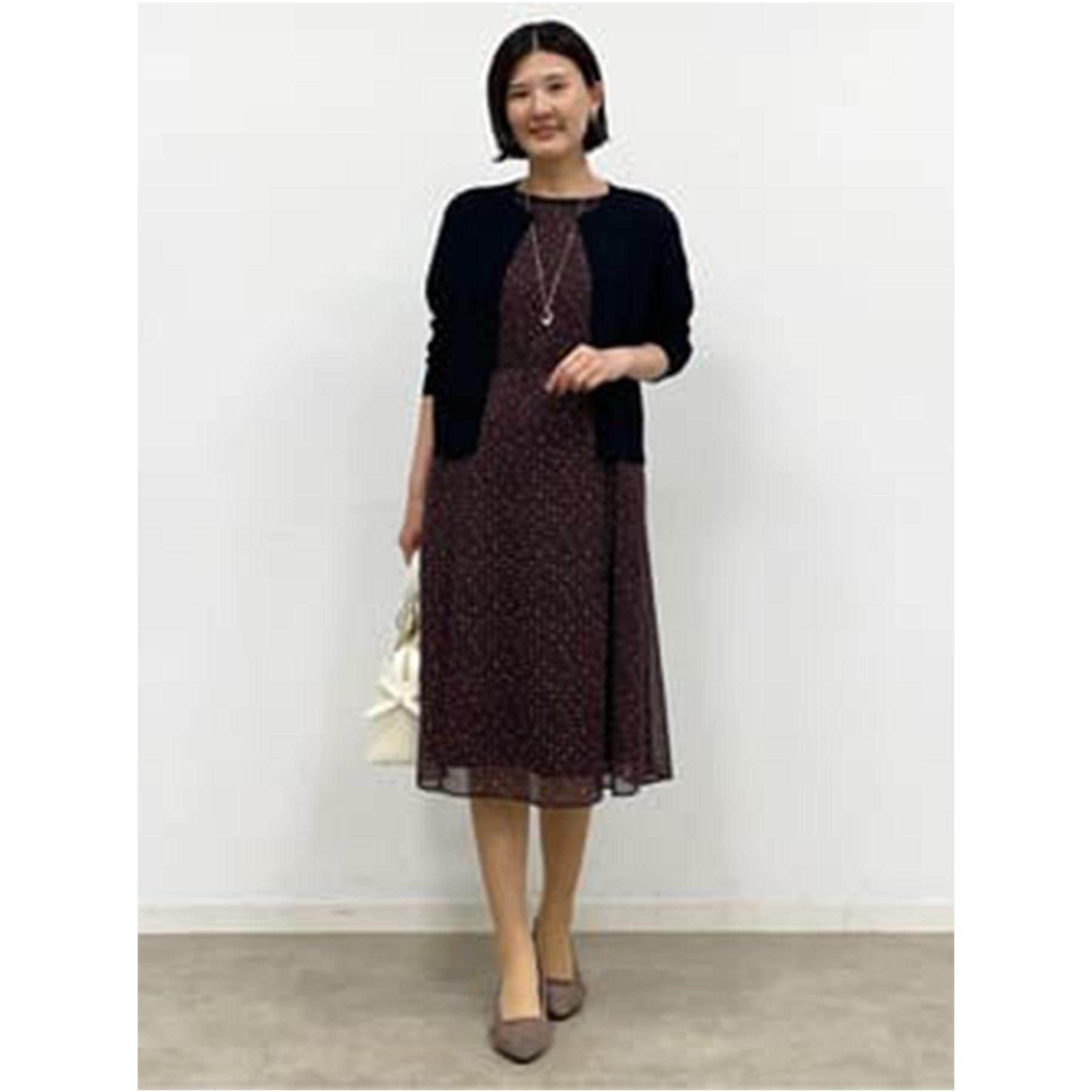 リフレクト Reflect 【手洗い可】7分袖ドライタッチカーディガン （ライトグレー(011)） ライトグレー(011)