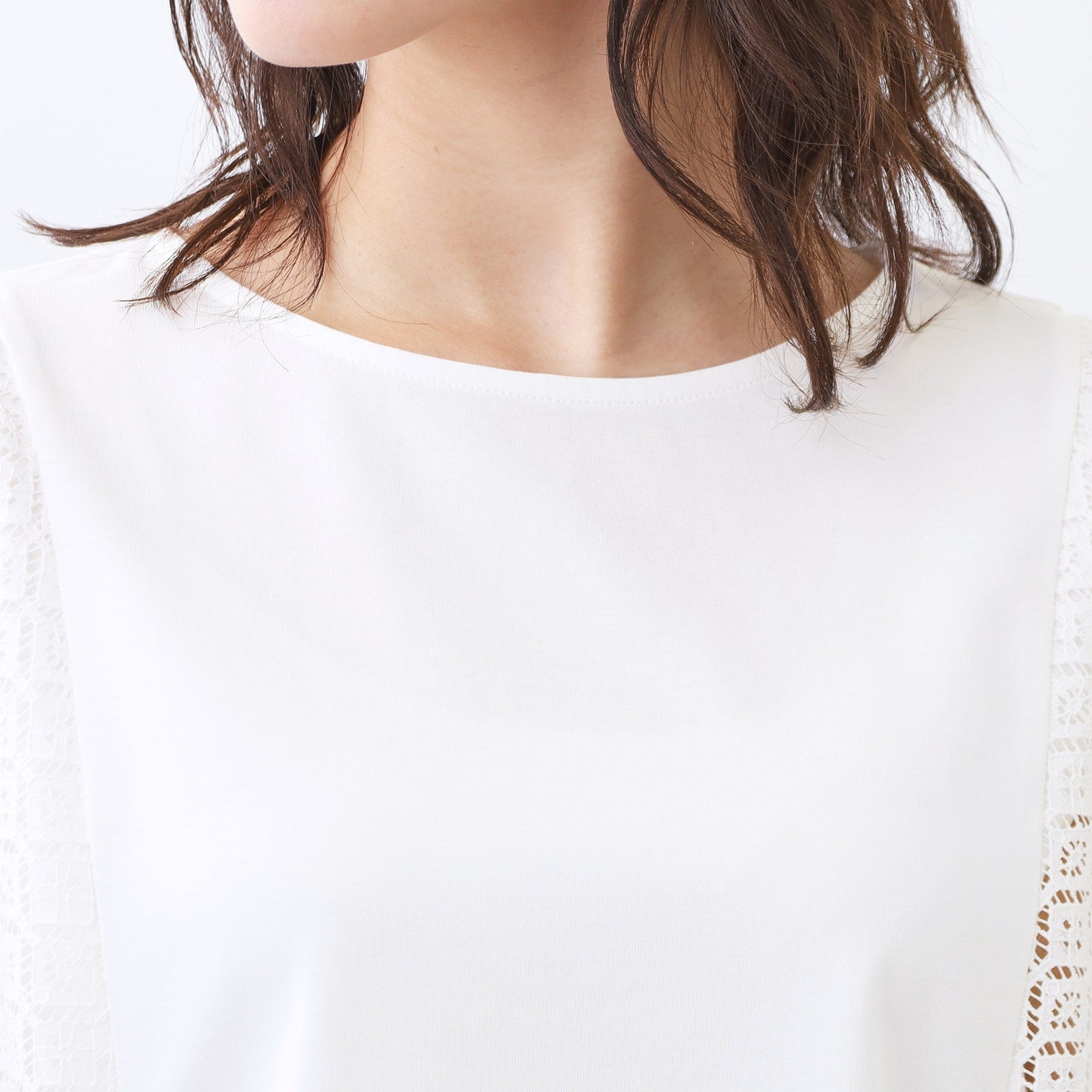 リフレクト Reflect 幾何レーススリーブプルオーバージャージ （ブラック(019)） ブラック(019)