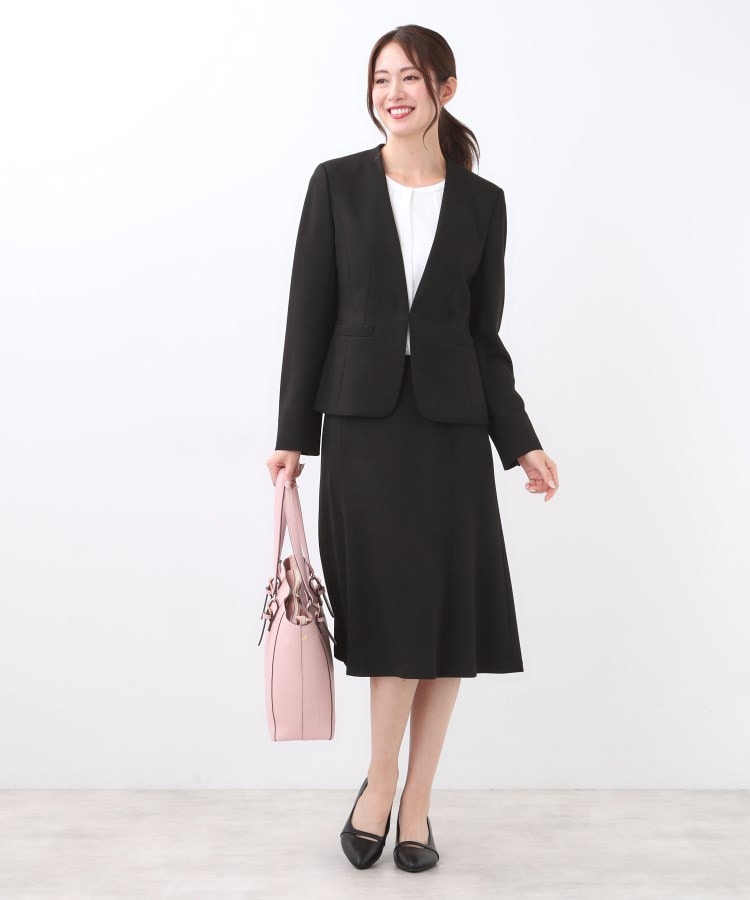 リフレクト Reflect 【匠シリーズ／ワンピーススタイルにおすすめ◎／セットアップ可】匠ジャケット／ノーカラー （ネイビー(094)） ネイビー(094)