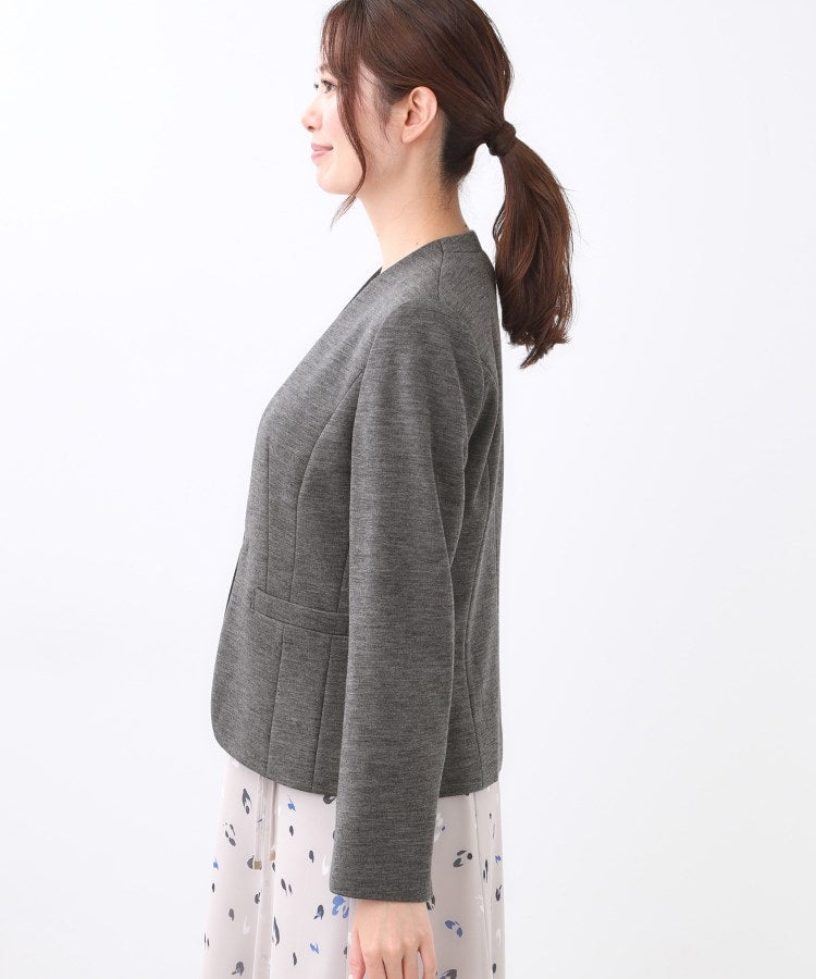 リフレクト Reflect 【匠シリーズ／ワンピーススタイルにおすすめ◎／セットアップ可】匠ジャケット／ノーカラー （ネイビー(094)） ネイビー(094)