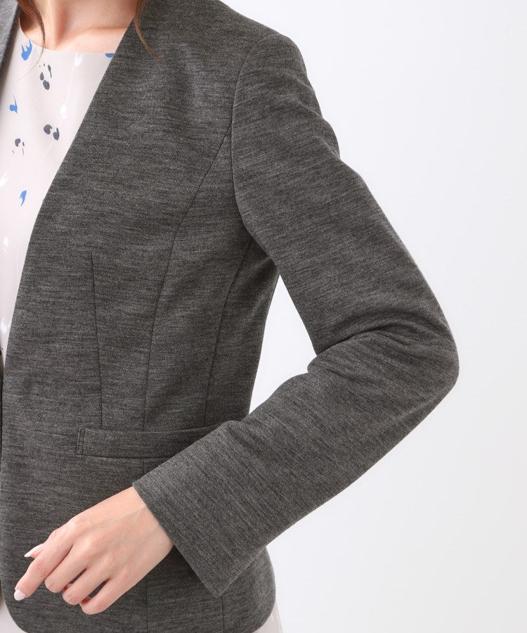 リフレクト Reflect 【匠シリーズ／ワンピーススタイルにおすすめ◎／セットアップ可】匠ジャケット／ノーカラー （ネイビー(094)） ネイビー(094)