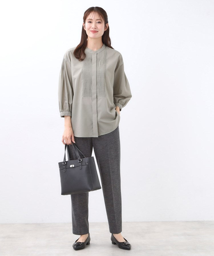 リフレクト Reflect 【匠シリーズ／すっきり細見え／セットアップ可】センタープレスベーシックパンツ （チャコールグレー(013)） チャコールグレー(013)