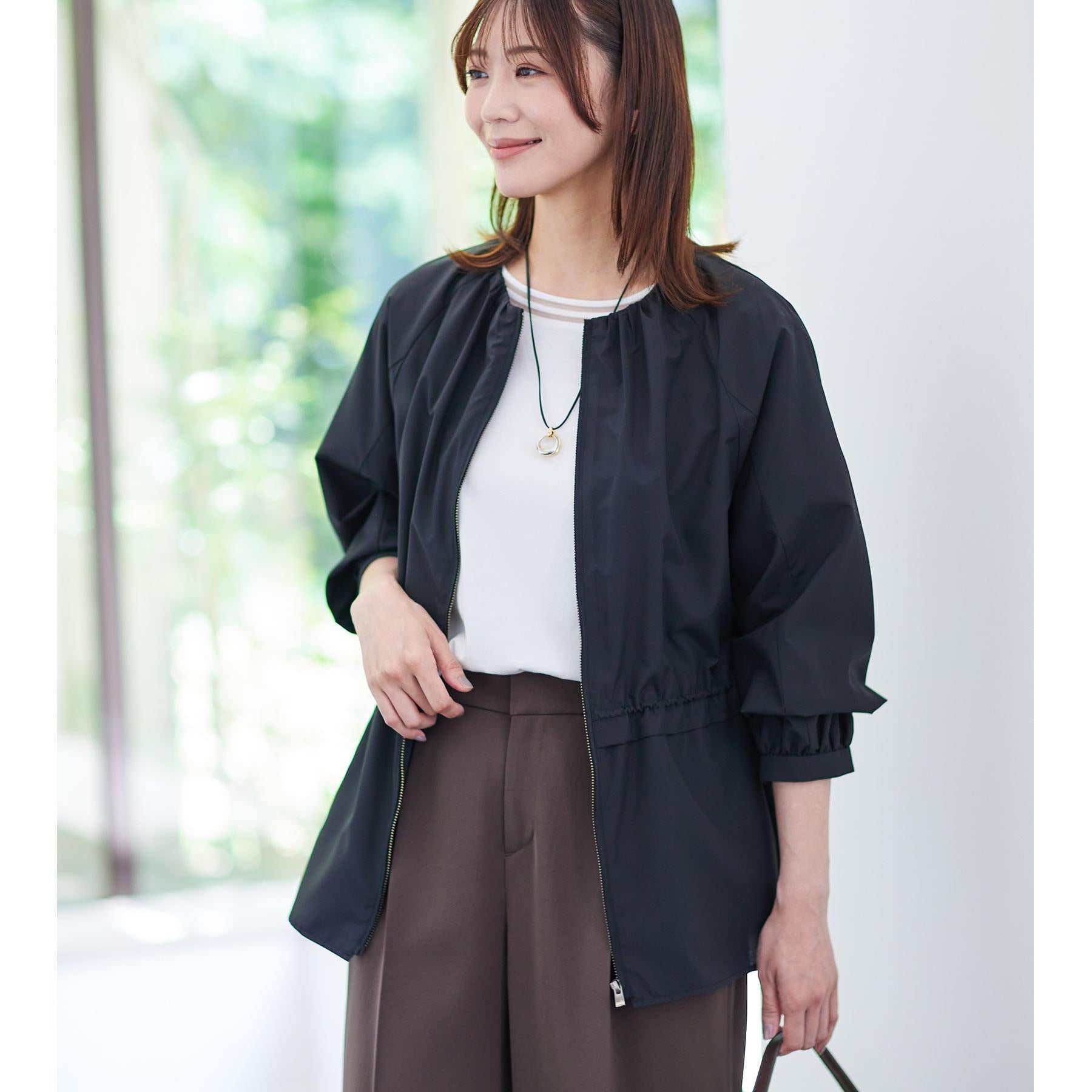 リフレクト Reflect 【パンツにもスカートにも合わせやすい◎】ライティブルゾン （ブラック(019)） ブラック(019)