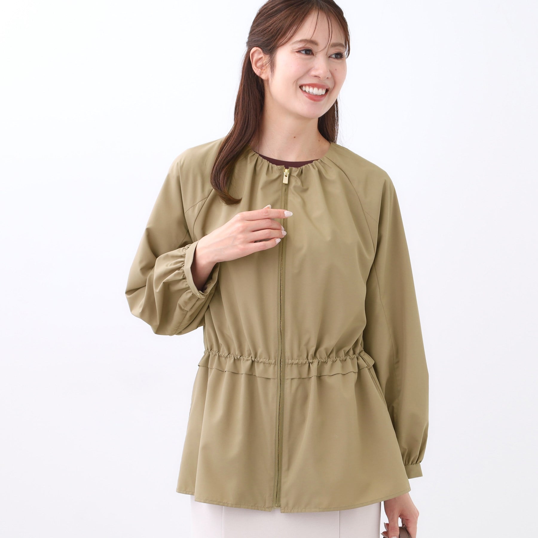 リフレクト Reflect 【パンツにもスカートにも合わせやすい◎】ライティブルゾン （ブラック(019)） ブラック(019)