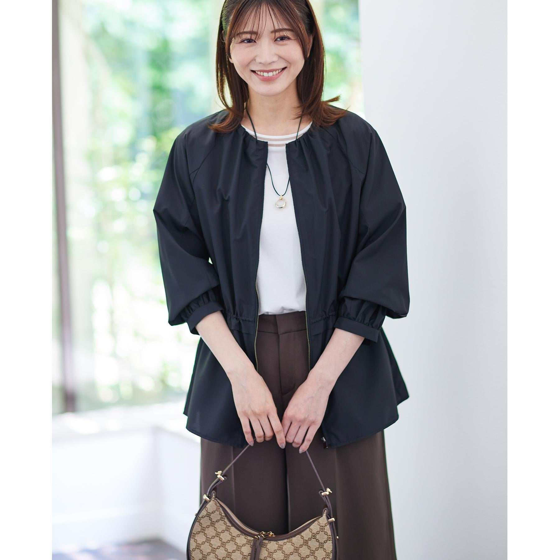 リフレクト Reflect 【パンツにもスカートにも合わせやすい◎】ライティブルゾン （ブラック(019)） ブラック(019)