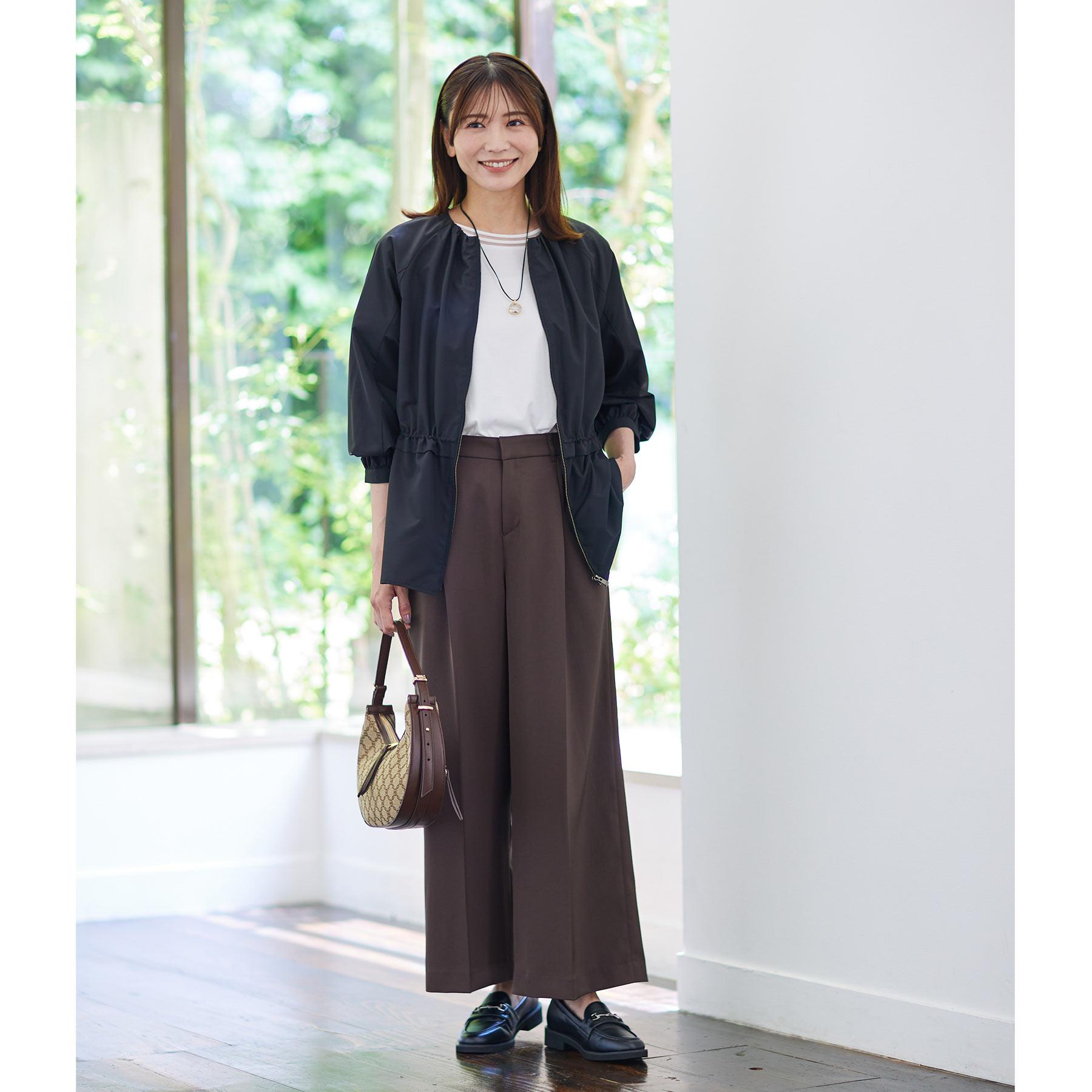 リフレクト Reflect 【パンツにもスカートにも合わせやすい◎】ライティブルゾン （ブラック(019)） ブラック(019)