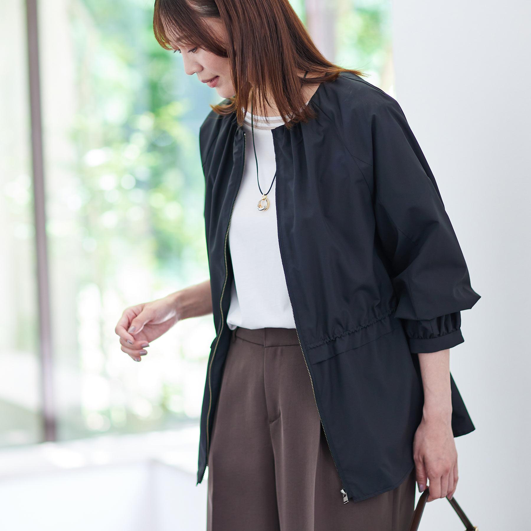 リフレクト Reflect 【パンツにもスカートにも合わせやすい◎】ライティブルゾン （ブラック(019)） ブラック(019)