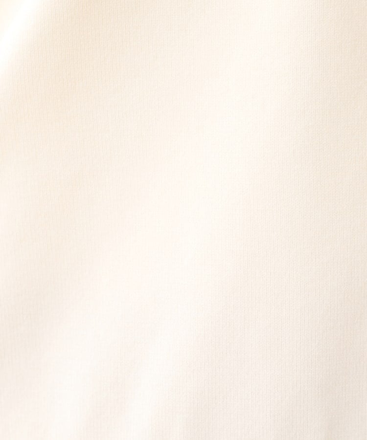 リフレクト Reflect 【透けにくい／残暑から秋まで着られる◎】衿付き七分袖ニット （アイボリー(004)） アイボリー(004)