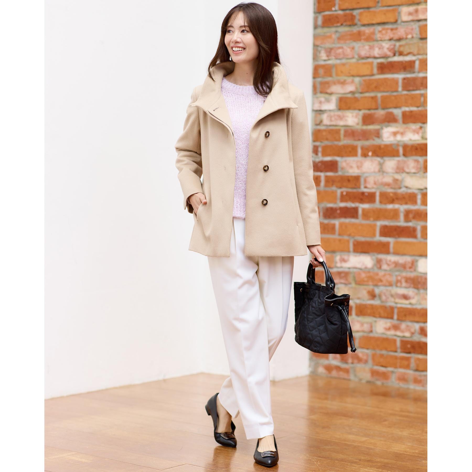 リフレクト Reflect 【一枚着で着映え◎／ゆったり着られるワンサイズ】スパンコール×ラメニット （レッド(461)） レッド(461)