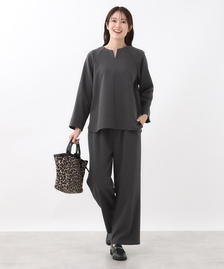 リフレクト Reflect 【レイヤードスタイル◎／セットアップ可】ラグランスリーブプルオーバー （ベージュ(052)） ベージュ(052)