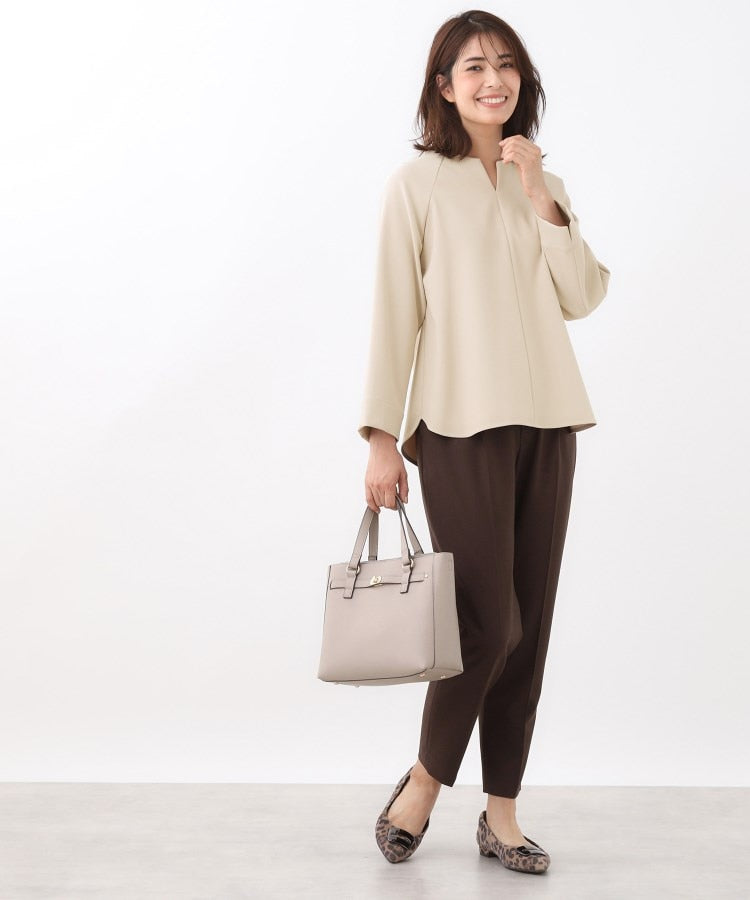 リフレクト Reflect 【レイヤードスタイル◎／セットアップ可】ラグランスリーブプルオーバー （ベージュ(052)） ベージュ(052)