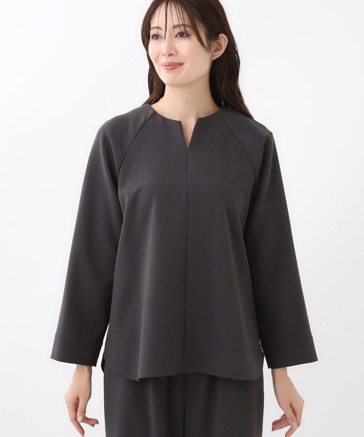 リフレクト Reflect 【レイヤードスタイル◎／セットアップ可】ラグランスリーブプルオーバー （ベージュ(052)） ベージュ(052)