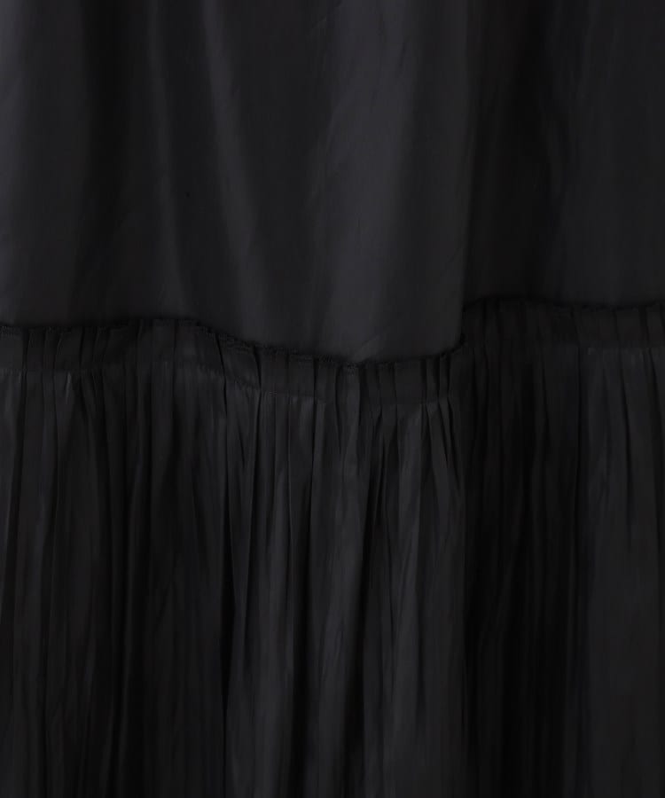 リフレクト Reflect 【カラーニットでこなれスタイル◎】プリーツギャザースカート （オレンジ(069)） オレンジ(069)