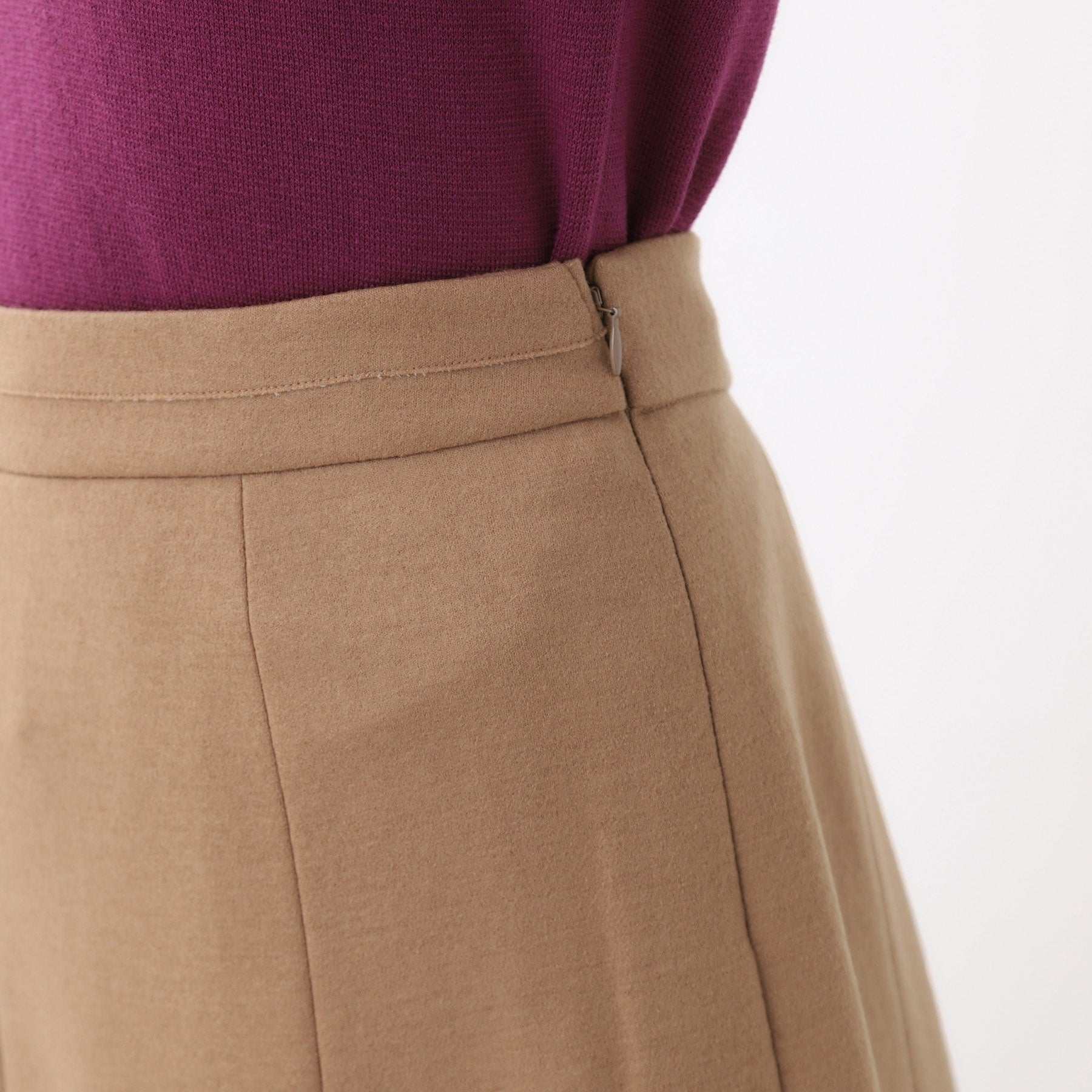 リフレクト Reflect 【選べる5色◎】フレアフリュイドスカート （ブラック(019)） ブラック(019)