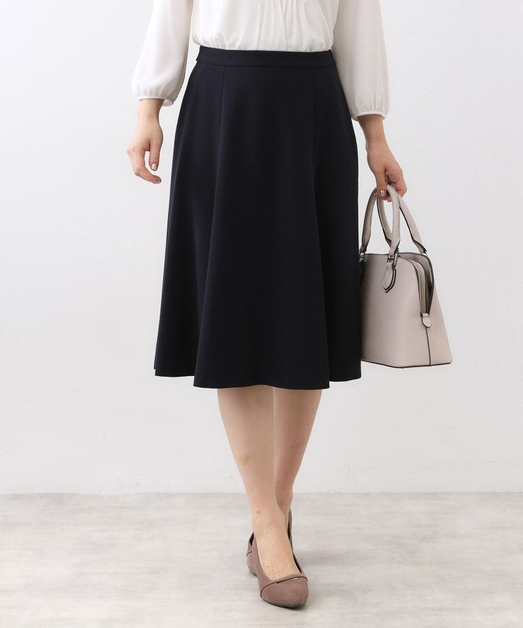 リフレクト Reflect 【フォーマル／入卒／セットアップ可】フリュイドフレアスカート （ネイビー(094)） ネイビー(094)