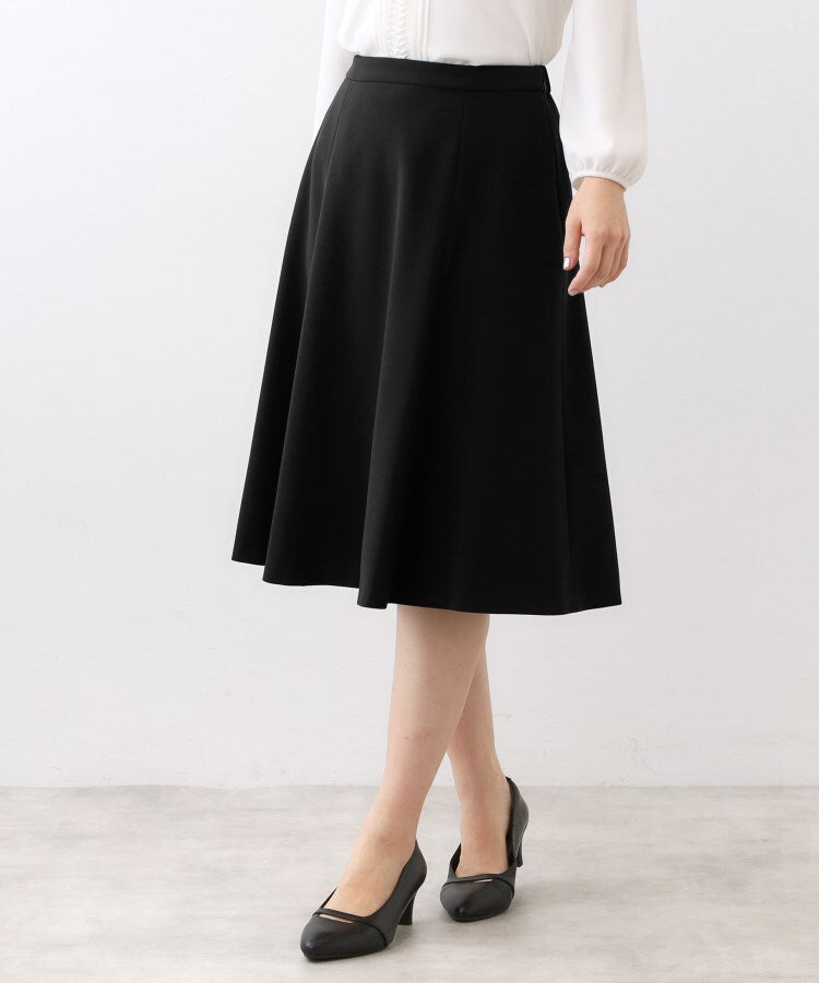 リフレクト Reflect 【フォーマル／入卒／セットアップ可】フリュイドフレアスカート （ネイビー(094)） ネイビー(094)