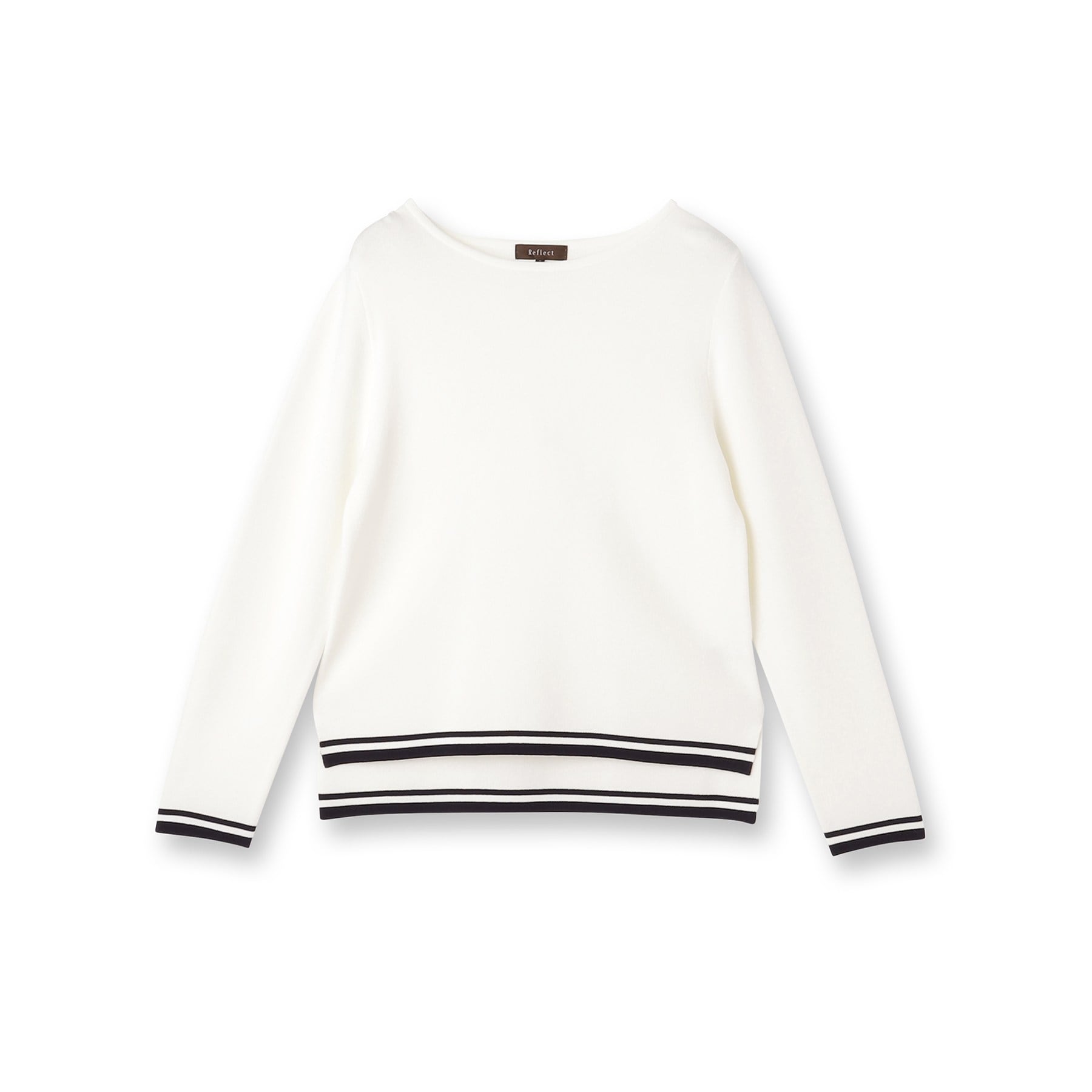 リフレクト Reflect 【セットアップ可】ダブルジャカードニットプルオーバー （オフホワイト(503)） オフホワイト(503)