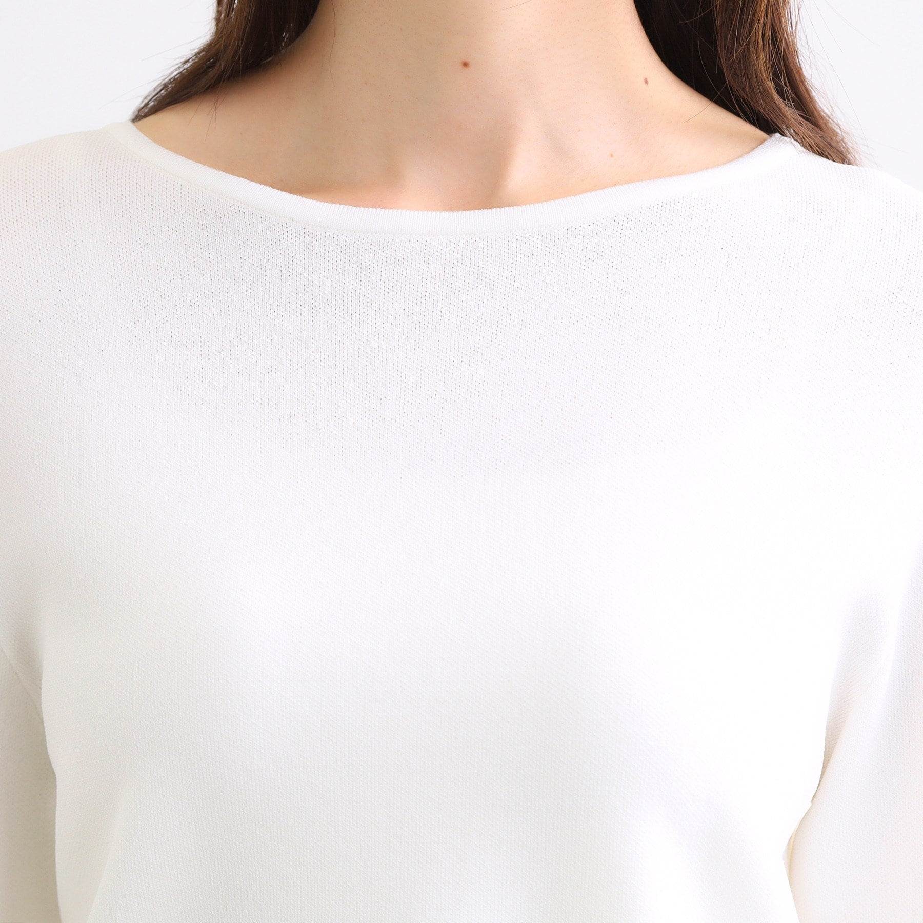 リフレクト Reflect 【セットアップ可】ダブルジャカードニットプルオーバー （オフホワイト(503)） オフホワイト(503)