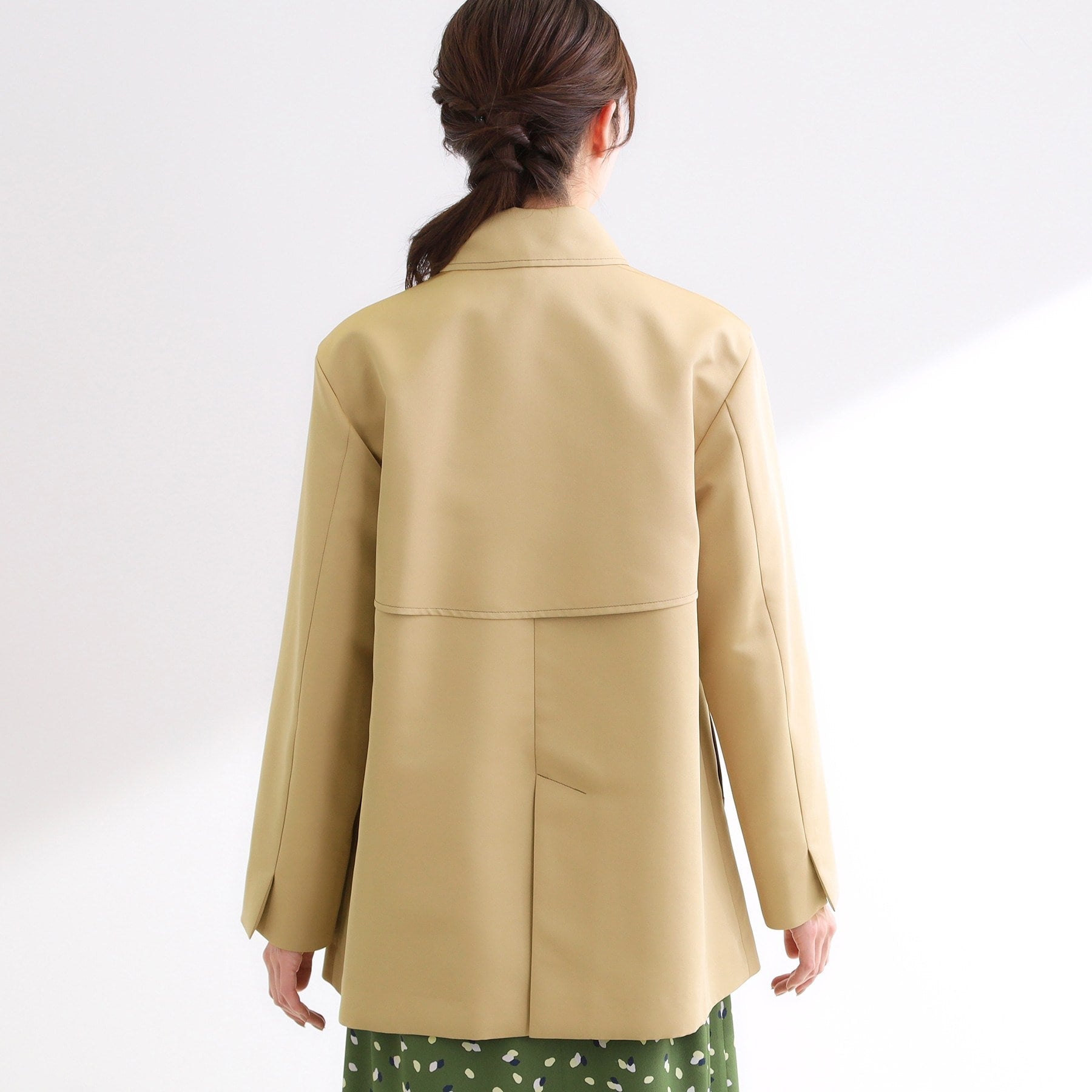 リフレクト Reflect 【オン・オフ着回しやすい◎】ダブルブレストジャケット （ブラック(019)） ブラック(019)