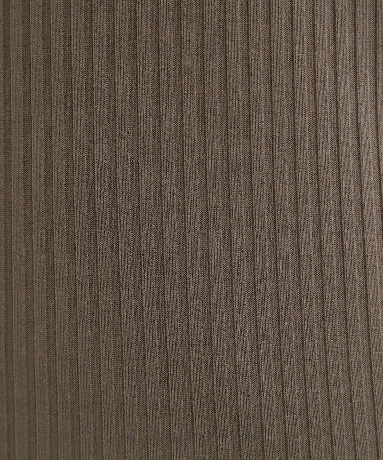 リフレクト Reflect 【インナーにおすすめ◎】クルーネックストレッチリブトップス （ブラック(019)） ブラック(019)