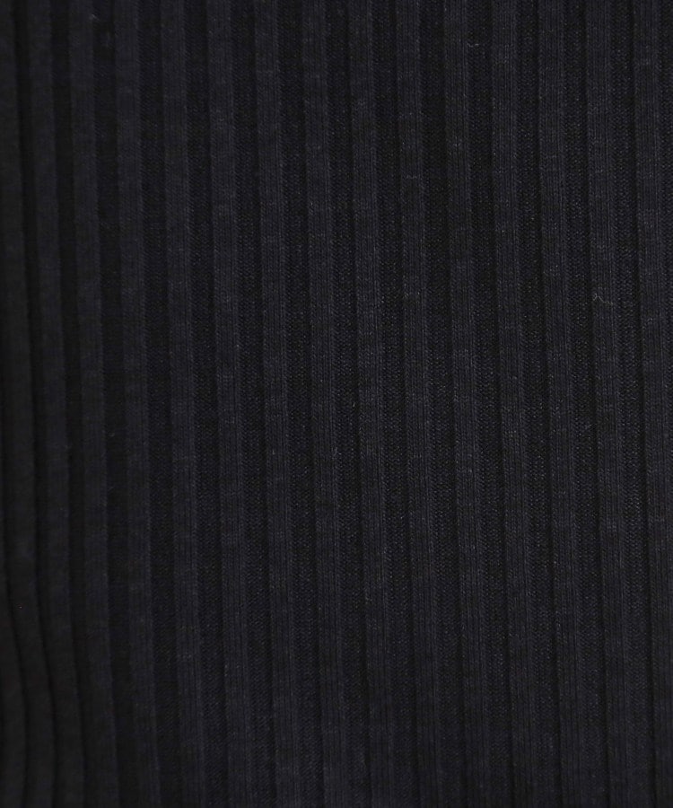 リフレクト Reflect 【インナーにおすすめ◎】クルーネックストレッチリブトップス （ブラック(019)） ブラック(019)