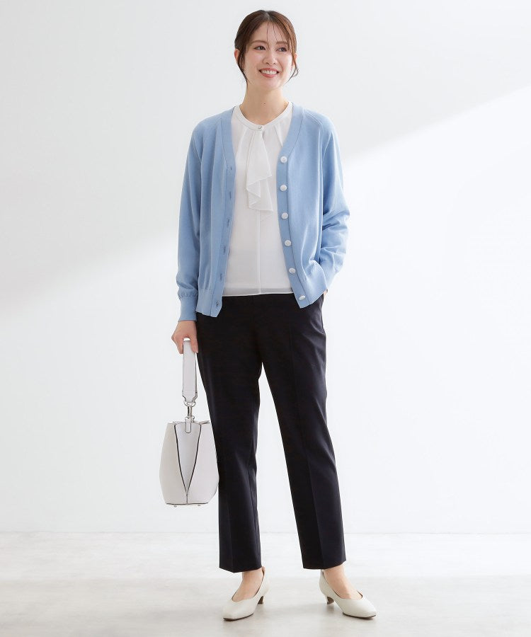 リフレクト Reflect ハイゲージVネックカーディガン （ネイビー(094)） ネイビー(094)