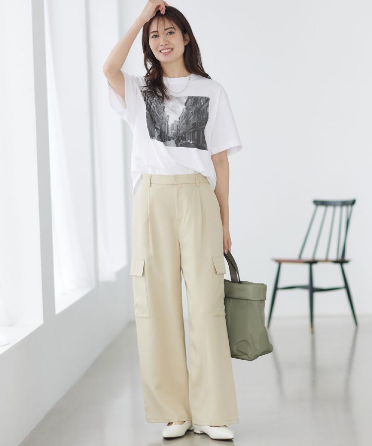 リフレクト Reflect 【STAR＆STRIPE】フォトTシャツ （オフホワイト(003)） オフホワイト(003)