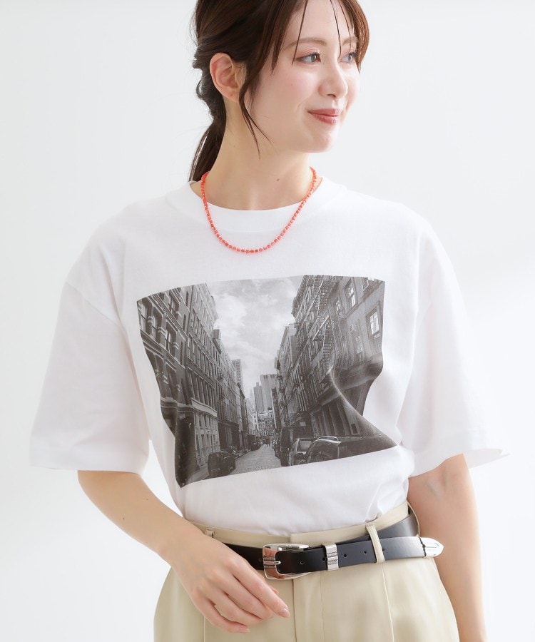 リフレクト Reflect 【STAR＆STRIPE】フォトTシャツ （オフホワイト(003)） オフホワイト(003)