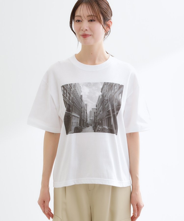 リフレクト Reflect 【STAR＆STRIPE】フォトTシャツ （オフホワイト(003)） オフホワイト(003)