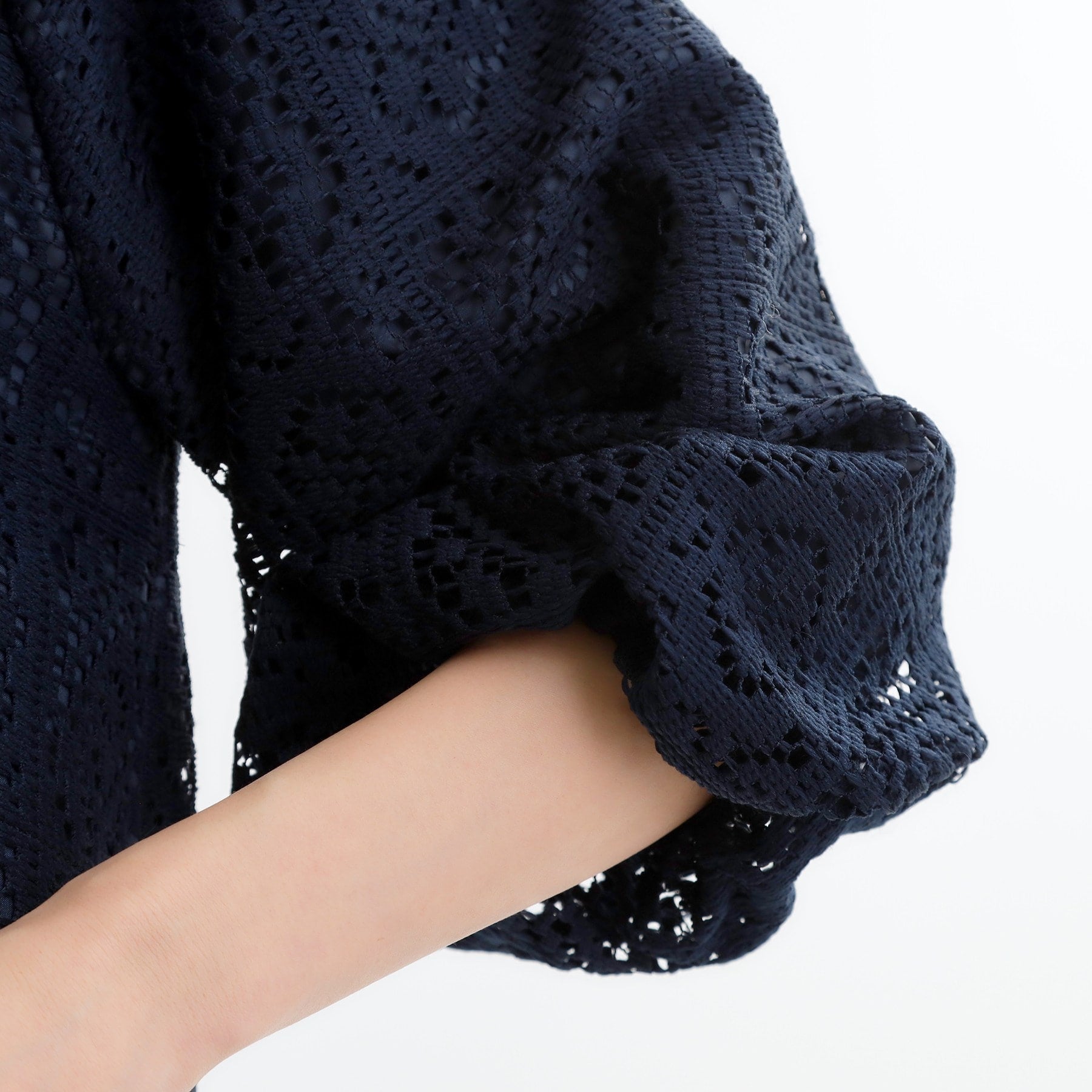 リフレクト Reflect 【セットアップ可】ジップアップレースショートブルゾン （ネイビー(094)） ネイビー(094)