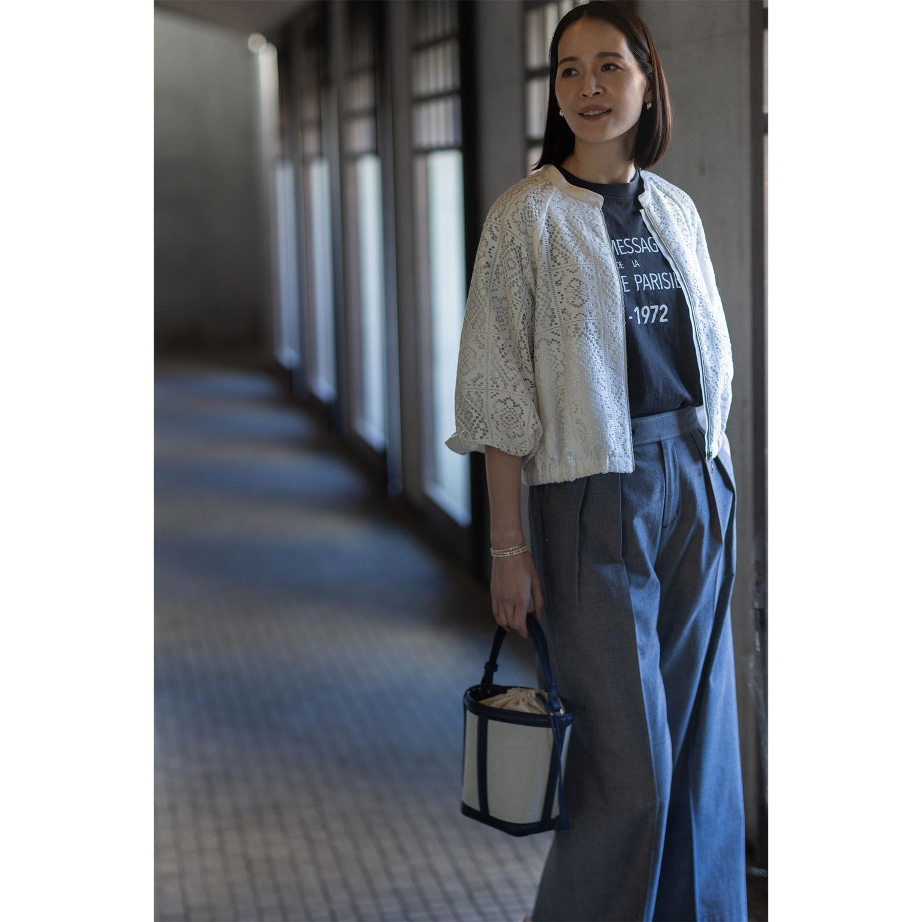 リフレクト Reflect 【セットアップ可】ジップアップレースショートブルゾン （ネイビー(094)） ネイビー(094)