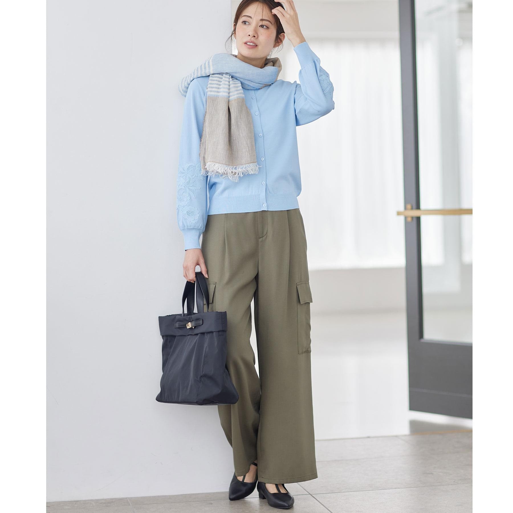 リフレクト Reflect ストレートワイドカーゴパンツ （オリーブグリーン(026)） オリーブグリーン(026)