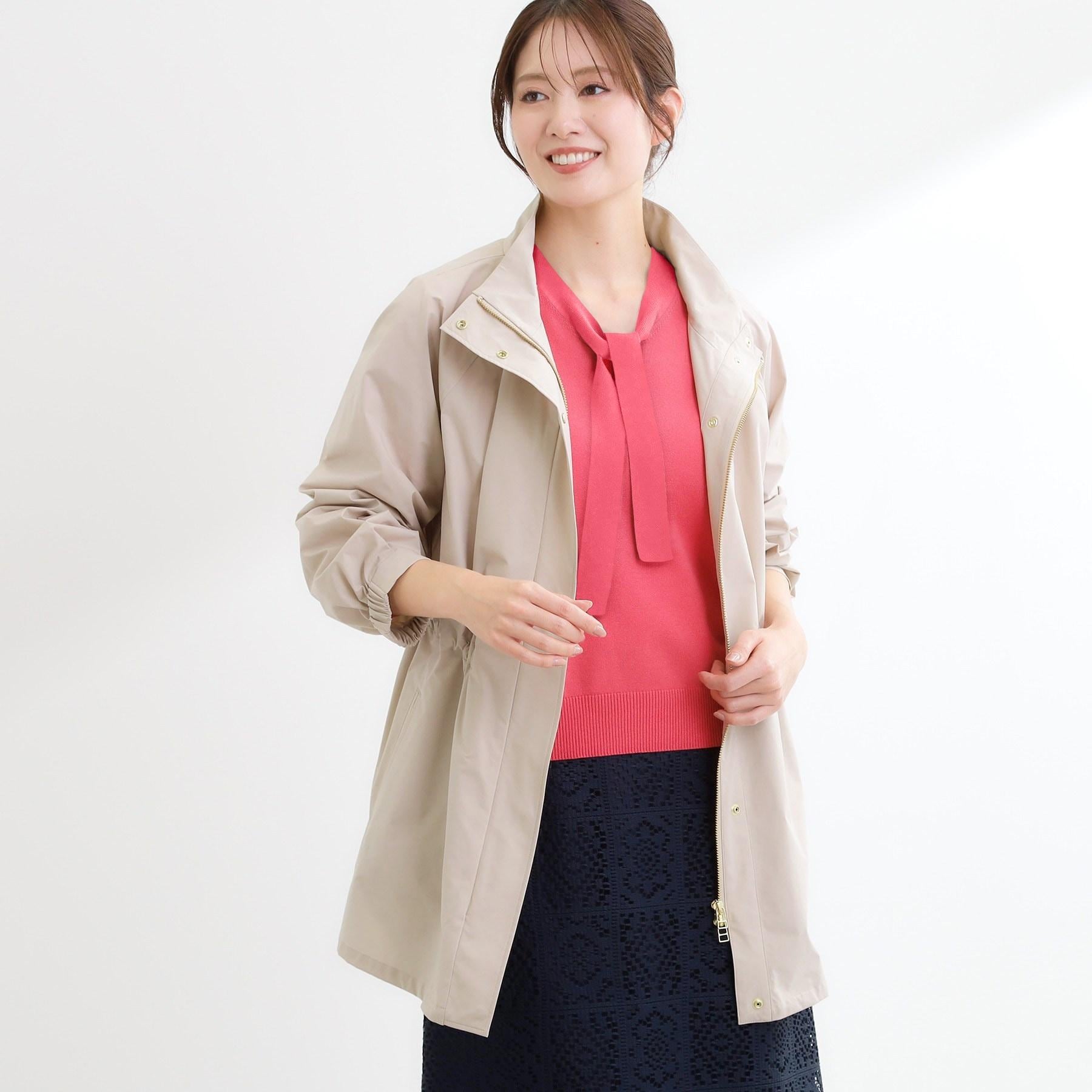 リフレクト Reflect ストレッチタフタミドル丈パーカー （ライトベージュ(051)） ライトベージュ(051)