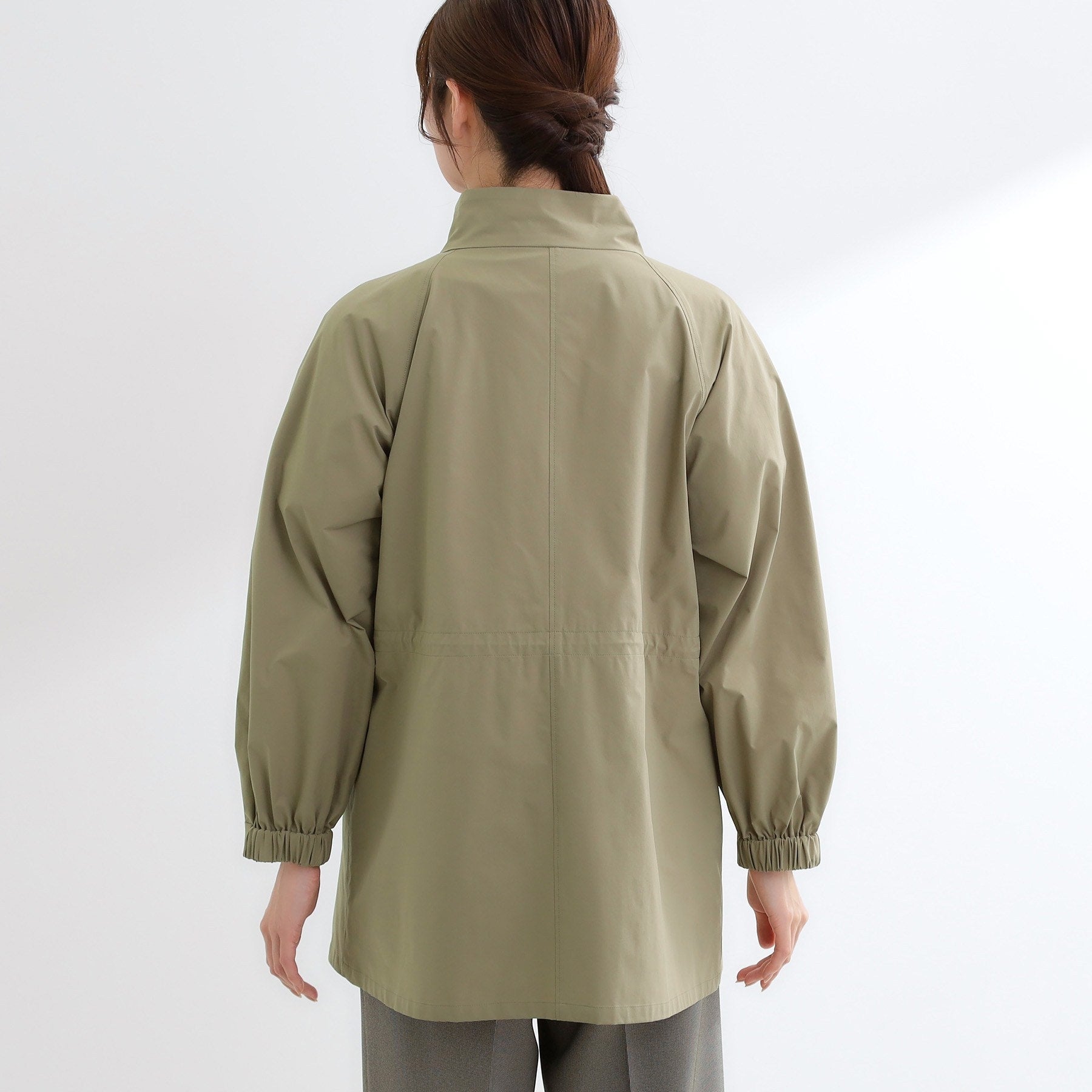 リフレクト Reflect ストレッチタフタミドル丈パーカー （ライトベージュ(051)） ライトベージュ(051)