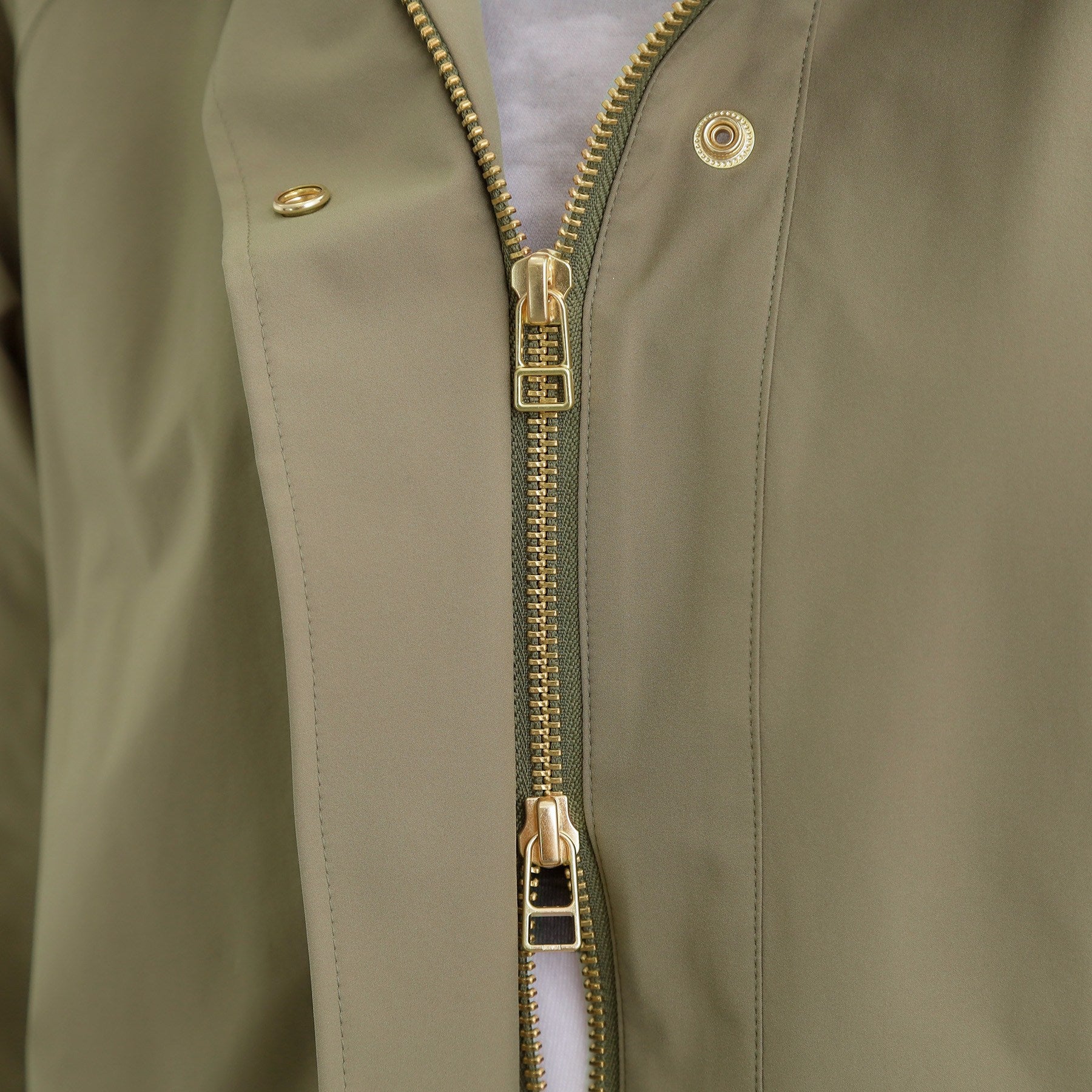 リフレクト Reflect ストレッチタフタミドル丈パーカー （ライトベージュ(051)） ライトベージュ(051)