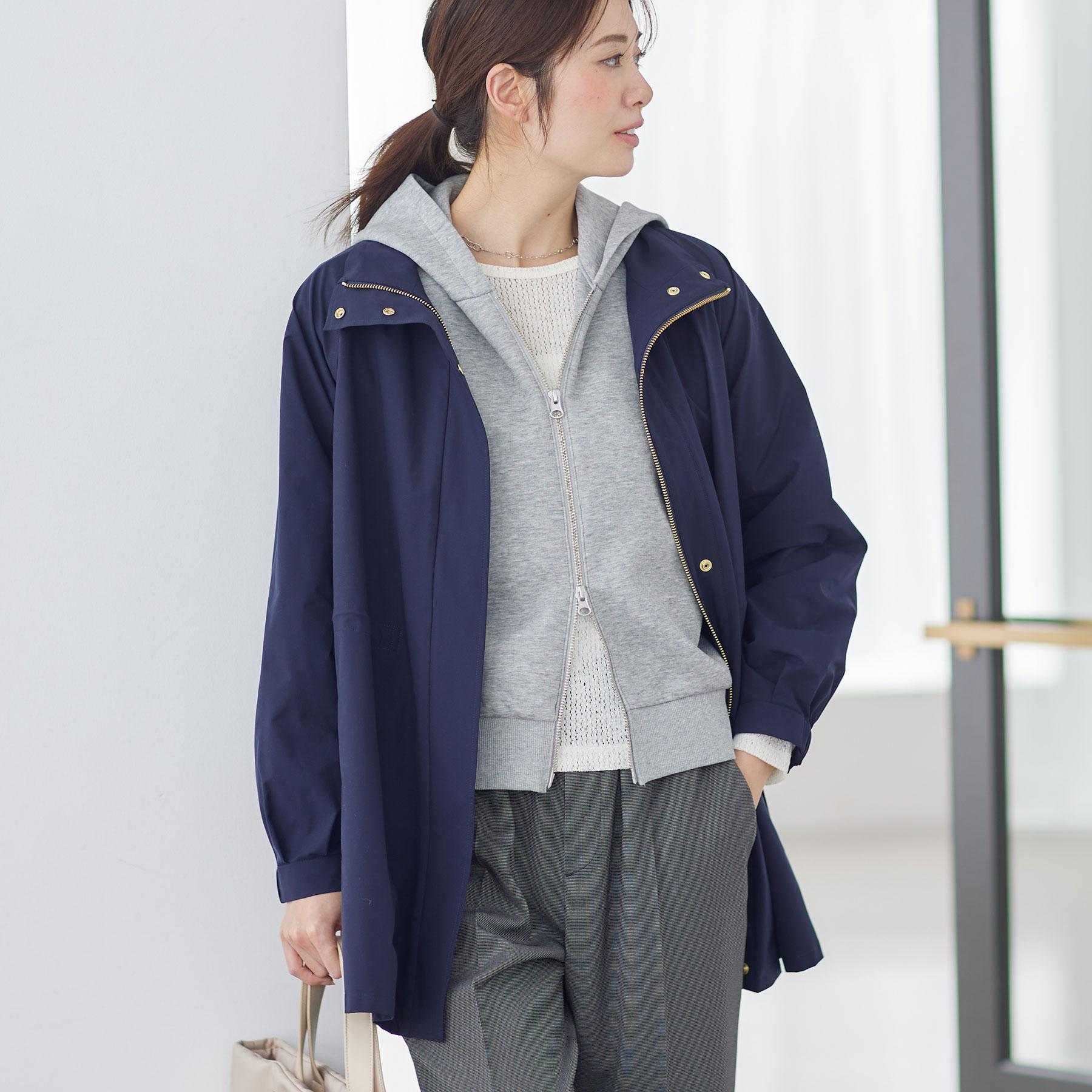 リフレクト Reflect ストレッチタフタミドル丈パーカー （ライトベージュ(051)） ライトベージュ(051)