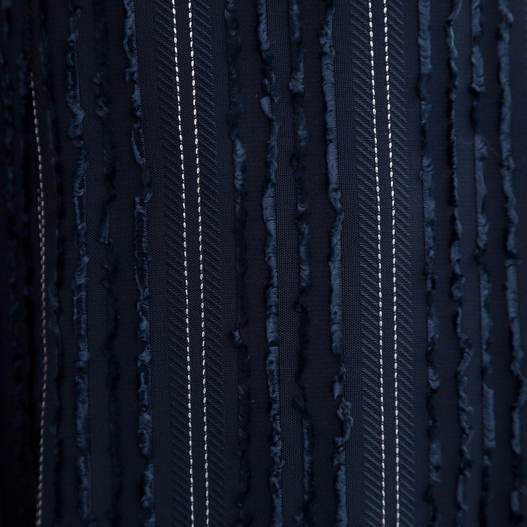 リフレクト Reflect 【セットアップ可】ストライプ柄ジャカードスカート （ネイビー(394)） ネイビー(394)