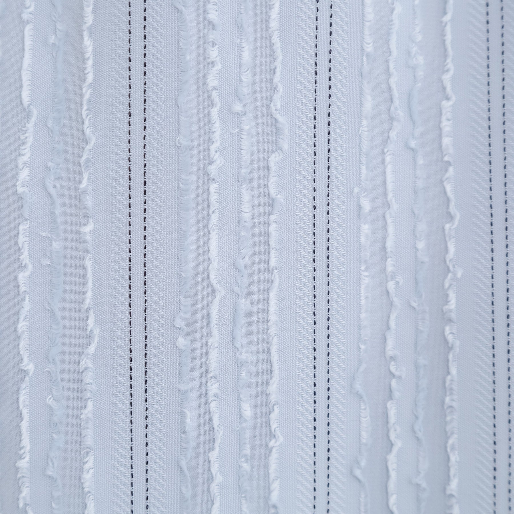 リフレクト Reflect 【セットアップ可】ストライプ柄ジャカードブラウス （ホワイト(301)） ホワイト(301)