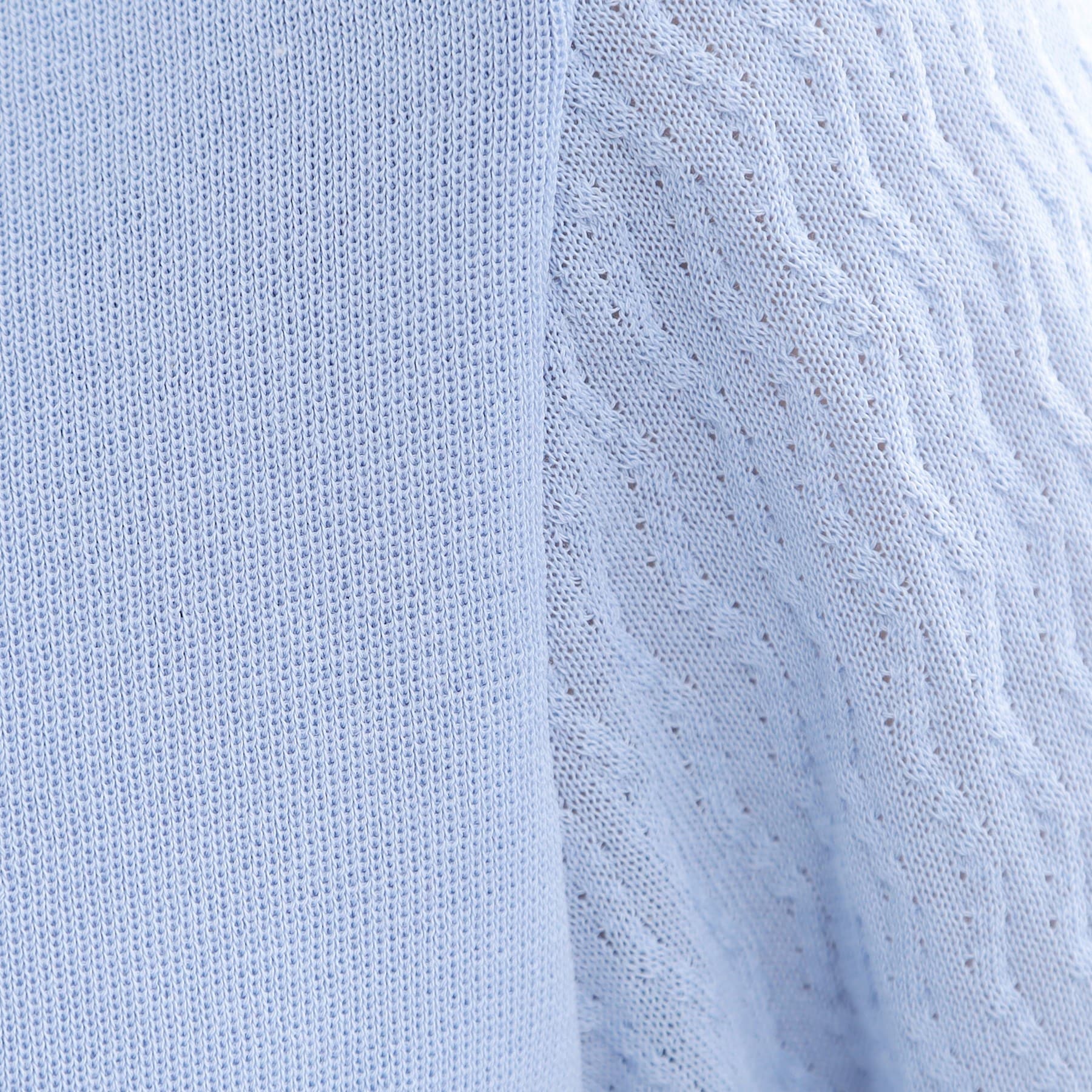 リフレクト Reflect 透かしスリーブデザインハイゲージニット （オフホワイト(003)） オフホワイト(003)