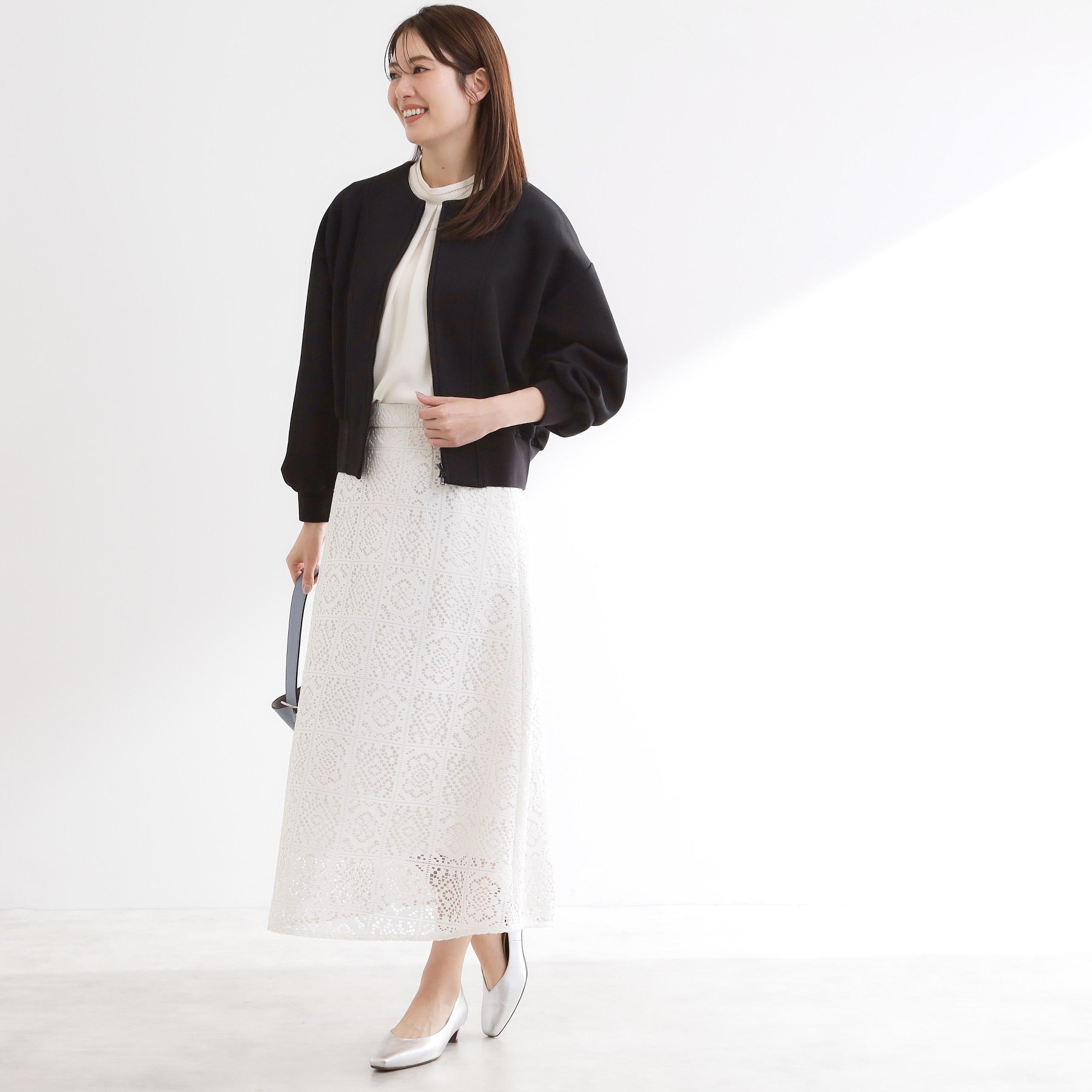 リフレクト Reflect ダブルジップライトブルゾン （ブラック(019)） ブラック(019)