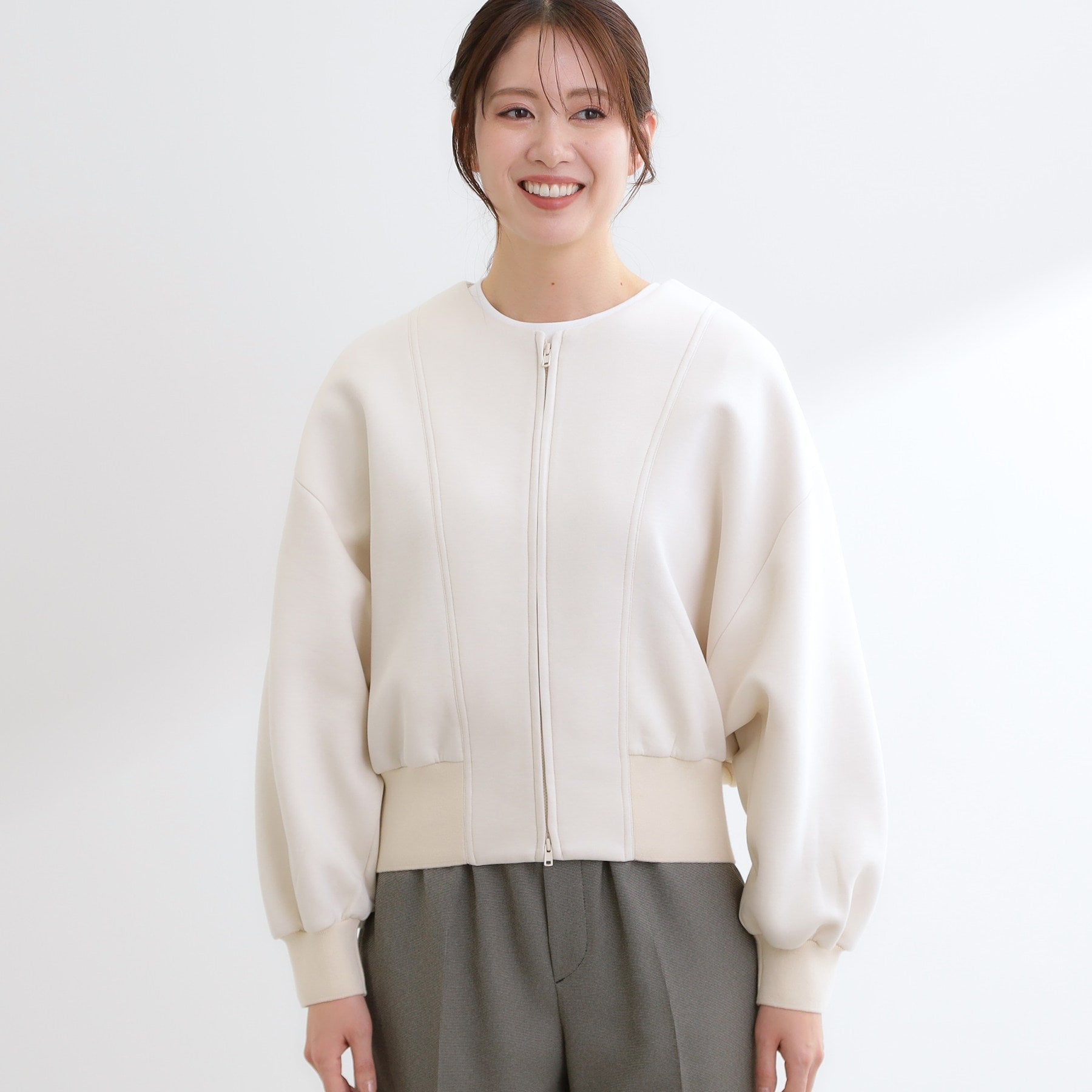 リフレクト Reflect ダブルジップライトブルゾン （ブラック(019)） ブラック(019)