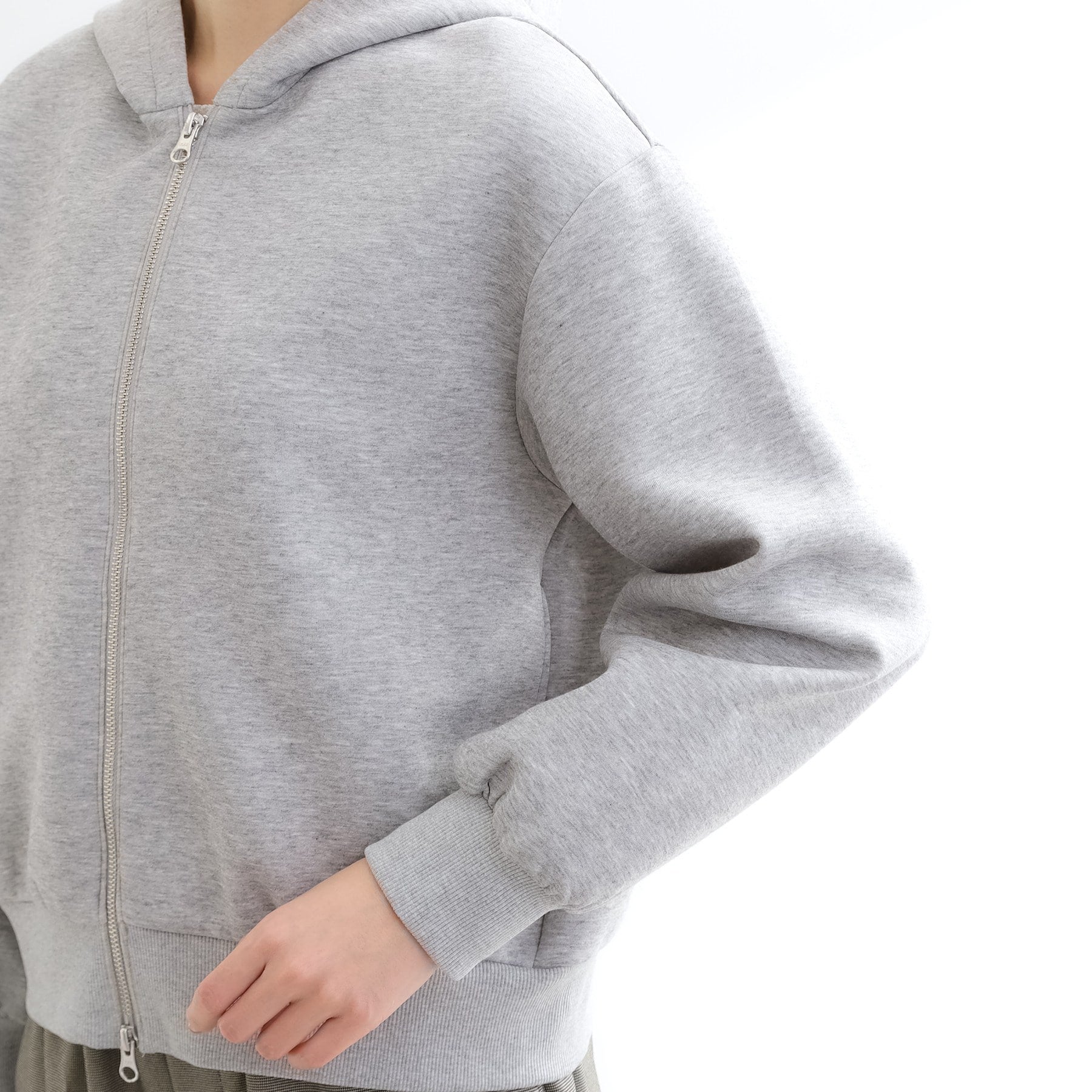 リフレクト Reflect ダブルジップドロップショルダーパーカー （グレージュ(050)） グレージュ(050)