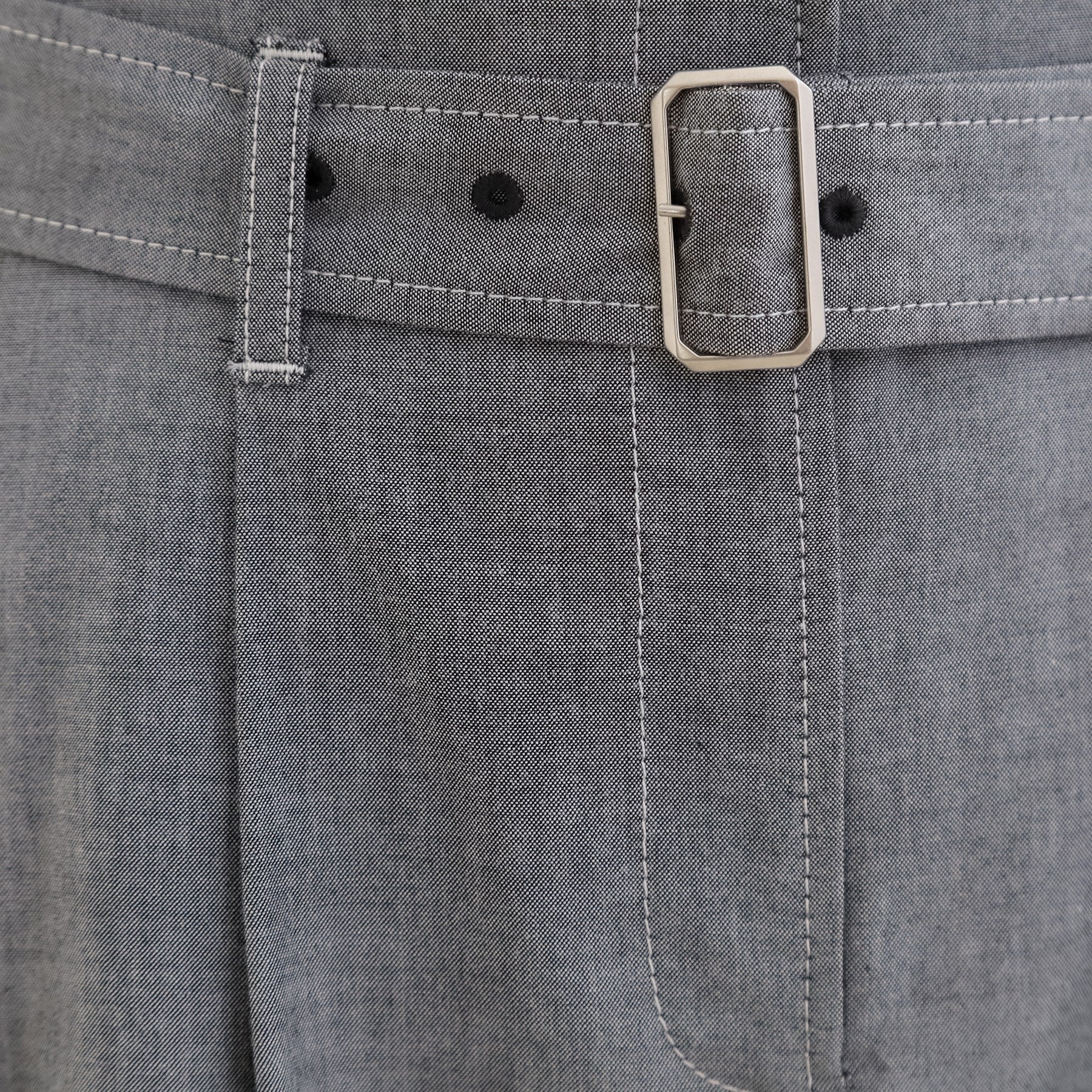 リフレクト Reflect ダンガリータックフレアスカート （ブルー(093)） ブルー(093)