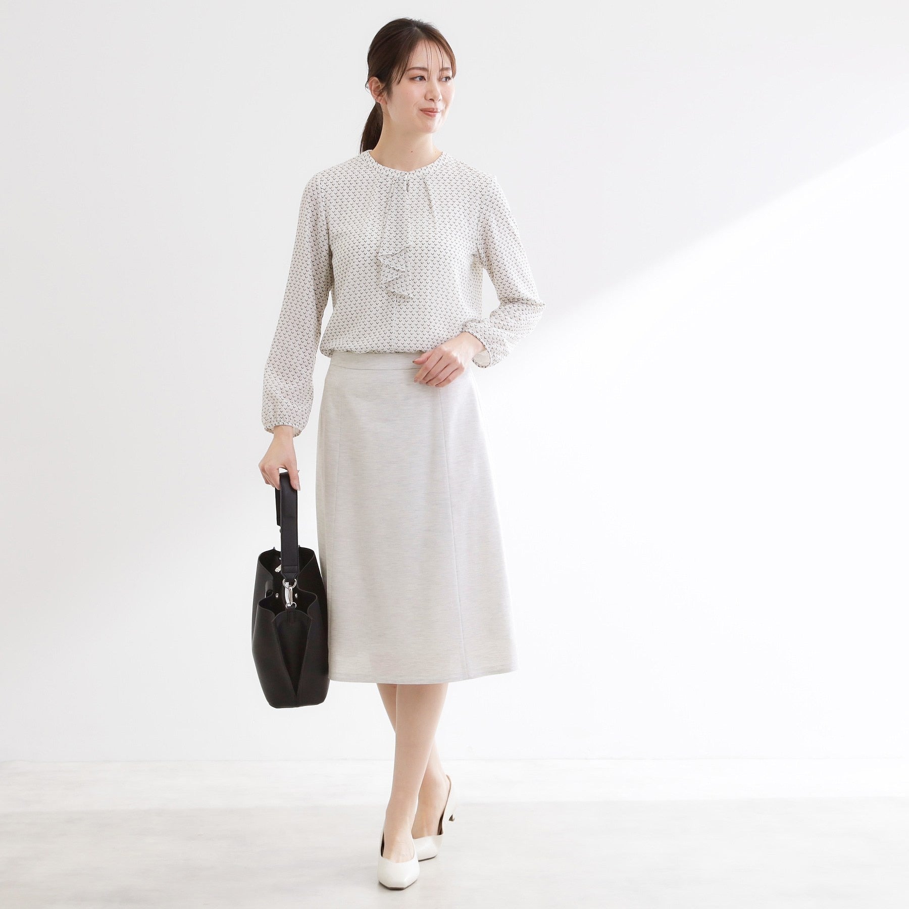 リフレクト Reflect 【匠シリーズ】ソフトフレアスカート （ネイビー(094)） ネイビー(094)