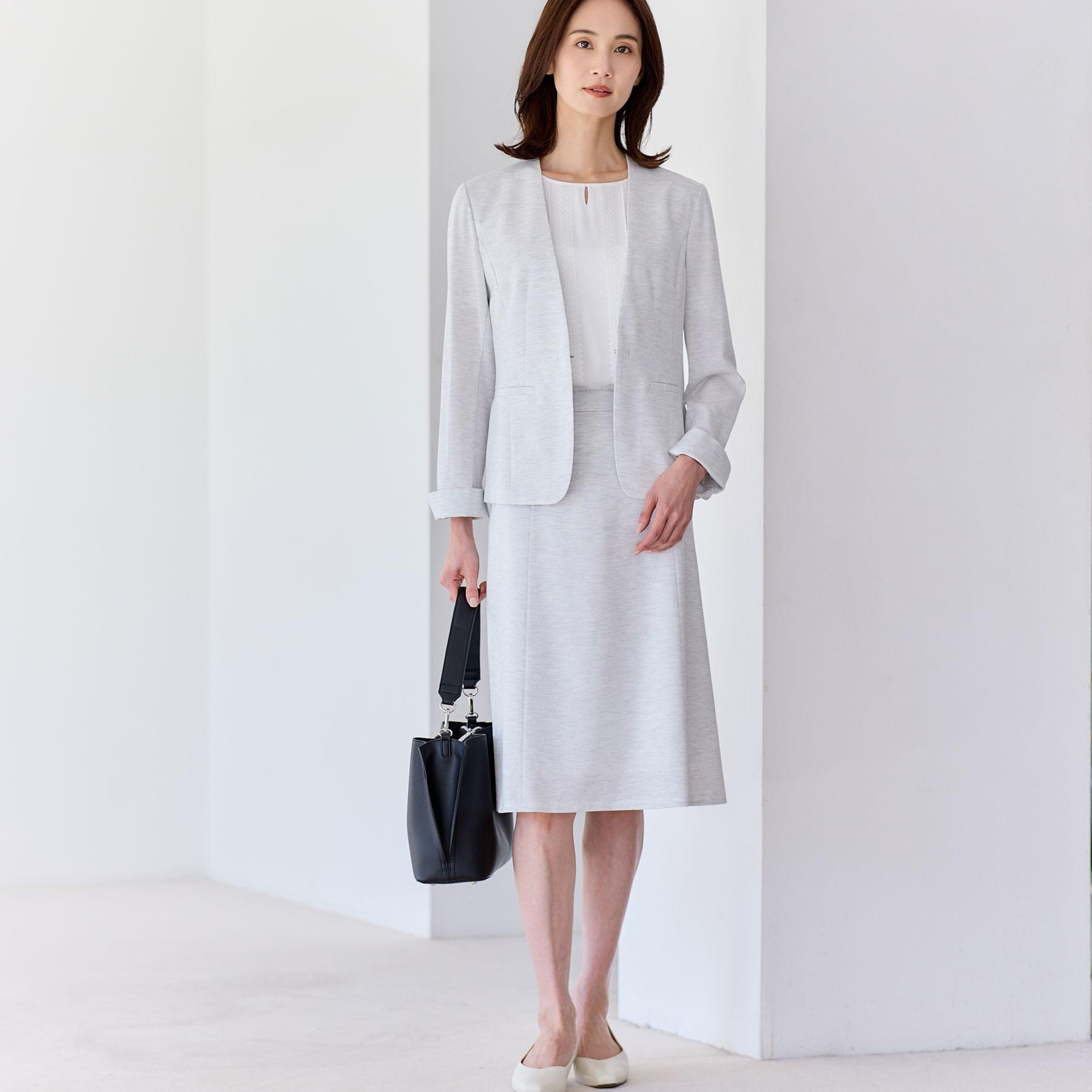 リフレクト Reflect 【匠シリーズ】ソフトフレアスカート （ネイビー(094)） ネイビー(094)