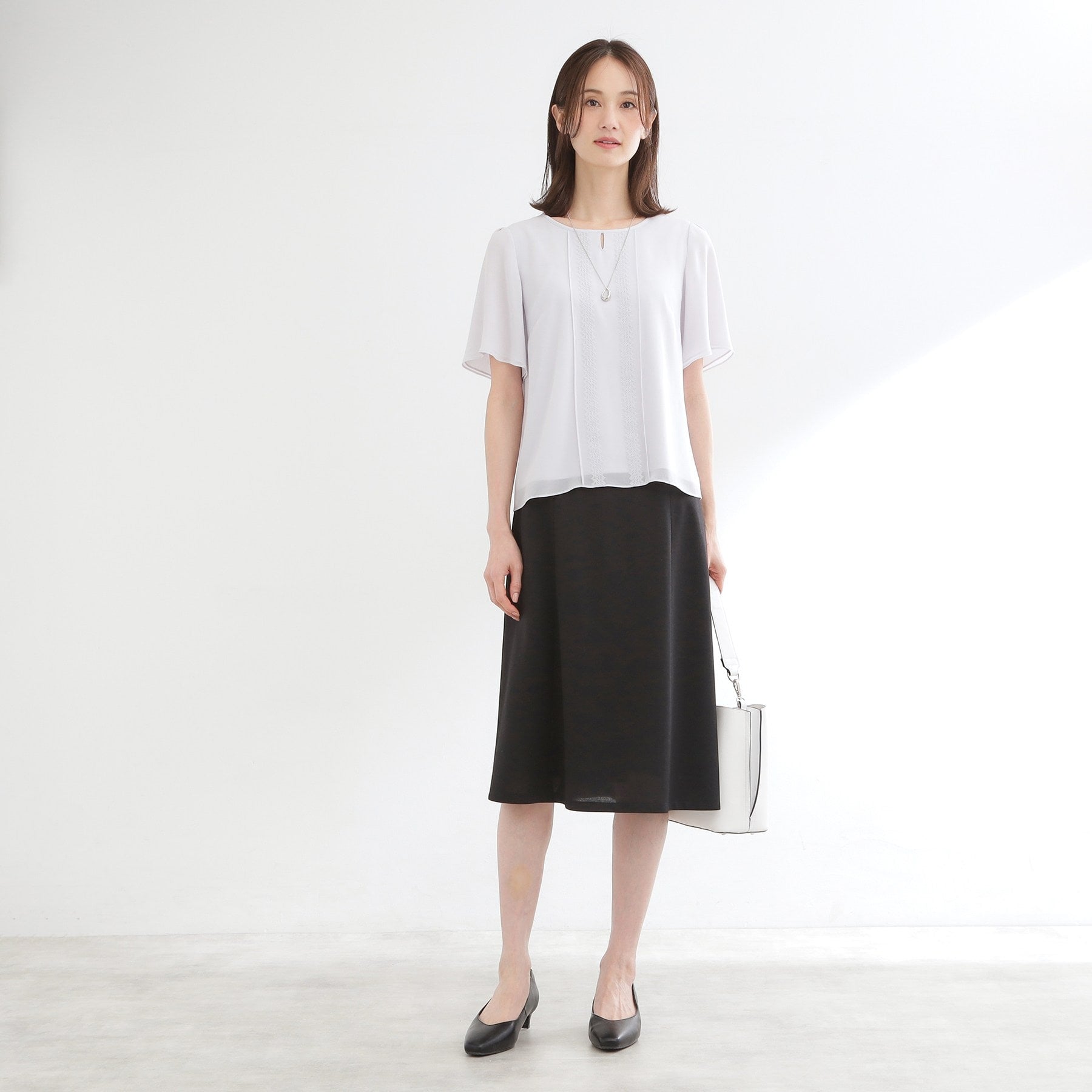 リフレクト Reflect 【匠シリーズ】ソフトフレアスカート （ネイビー(094)） ネイビー(094)