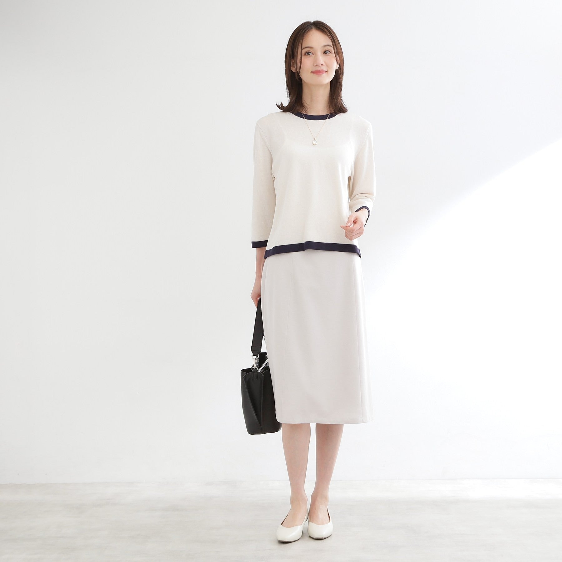 リフレクト Reflect 【匠シリーズ】ソフトフレアスカート （ネイビー(094)） ネイビー(094)