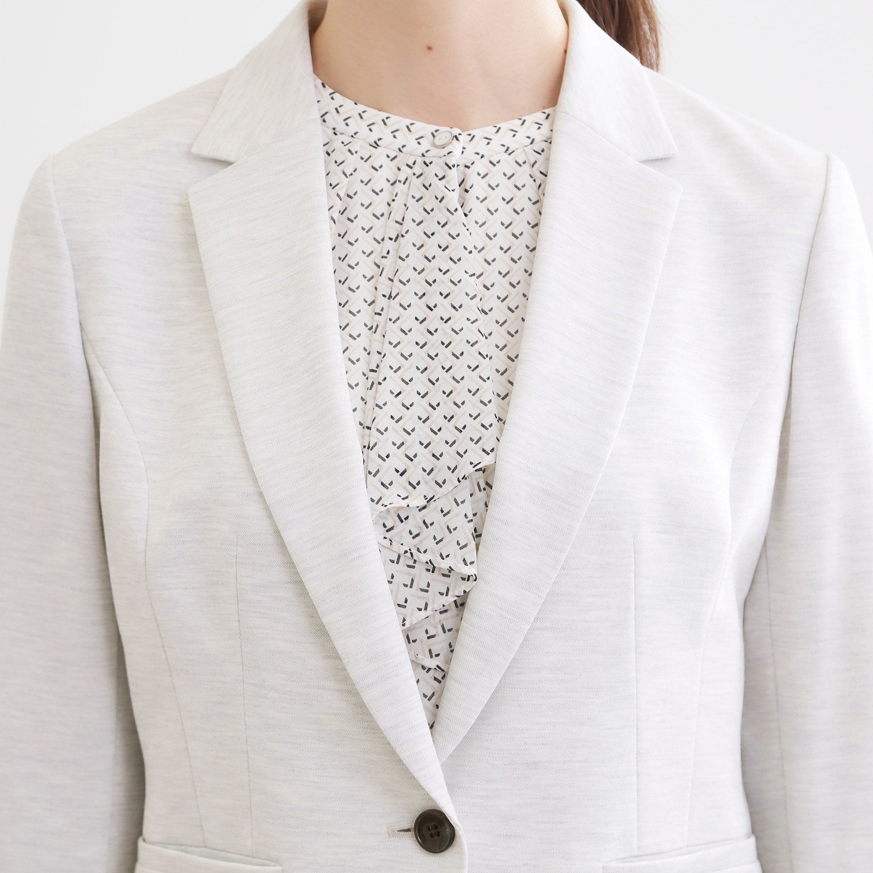 リフレクト Reflect 【匠シリーズ】匠ジャケット／ベーシックテーラード （ライトグレー(011)） ライトグレー(011)