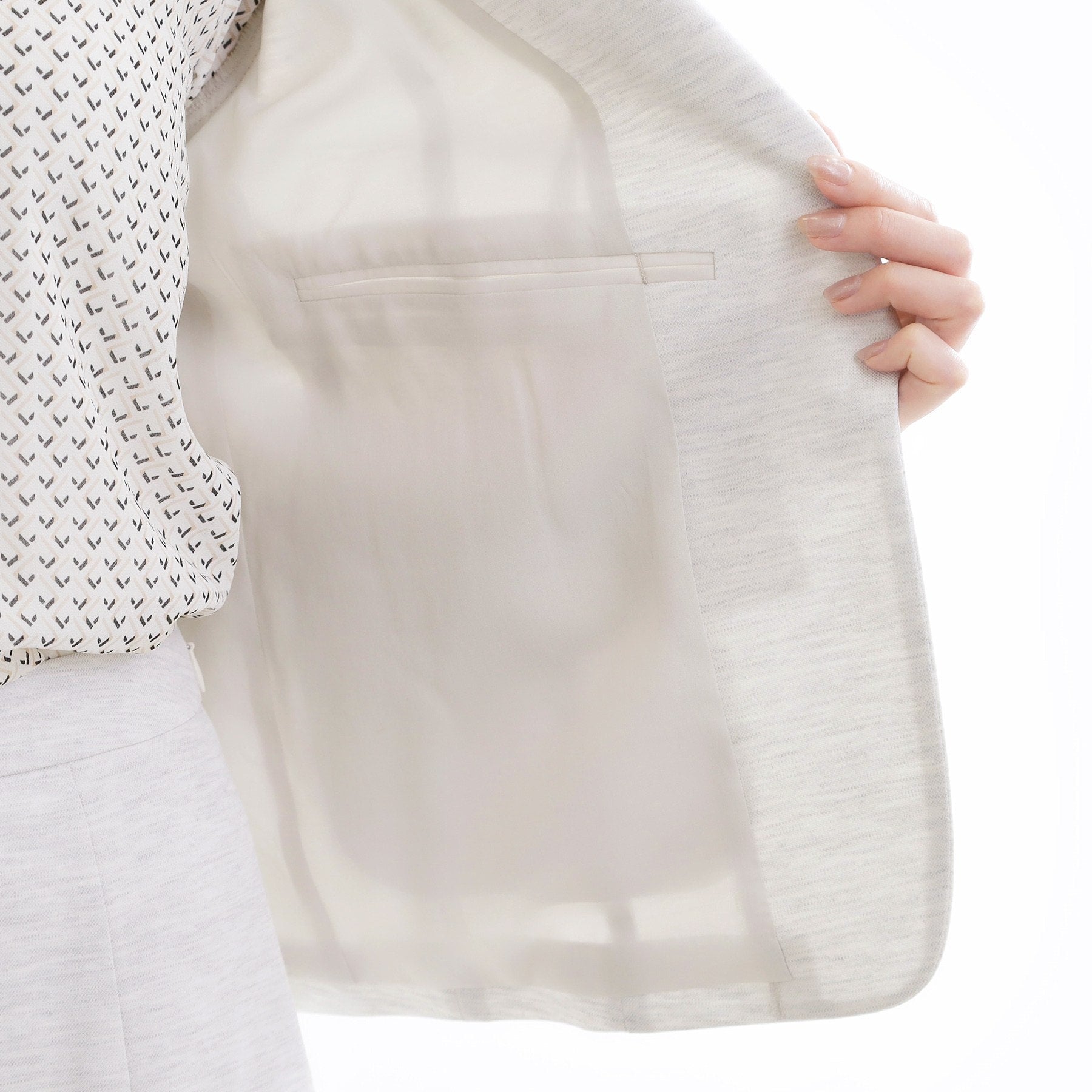 リフレクト Reflect 【匠シリーズ】匠ジャケット／ベーシックテーラード （ライトグレー(011)） ライトグレー(011)