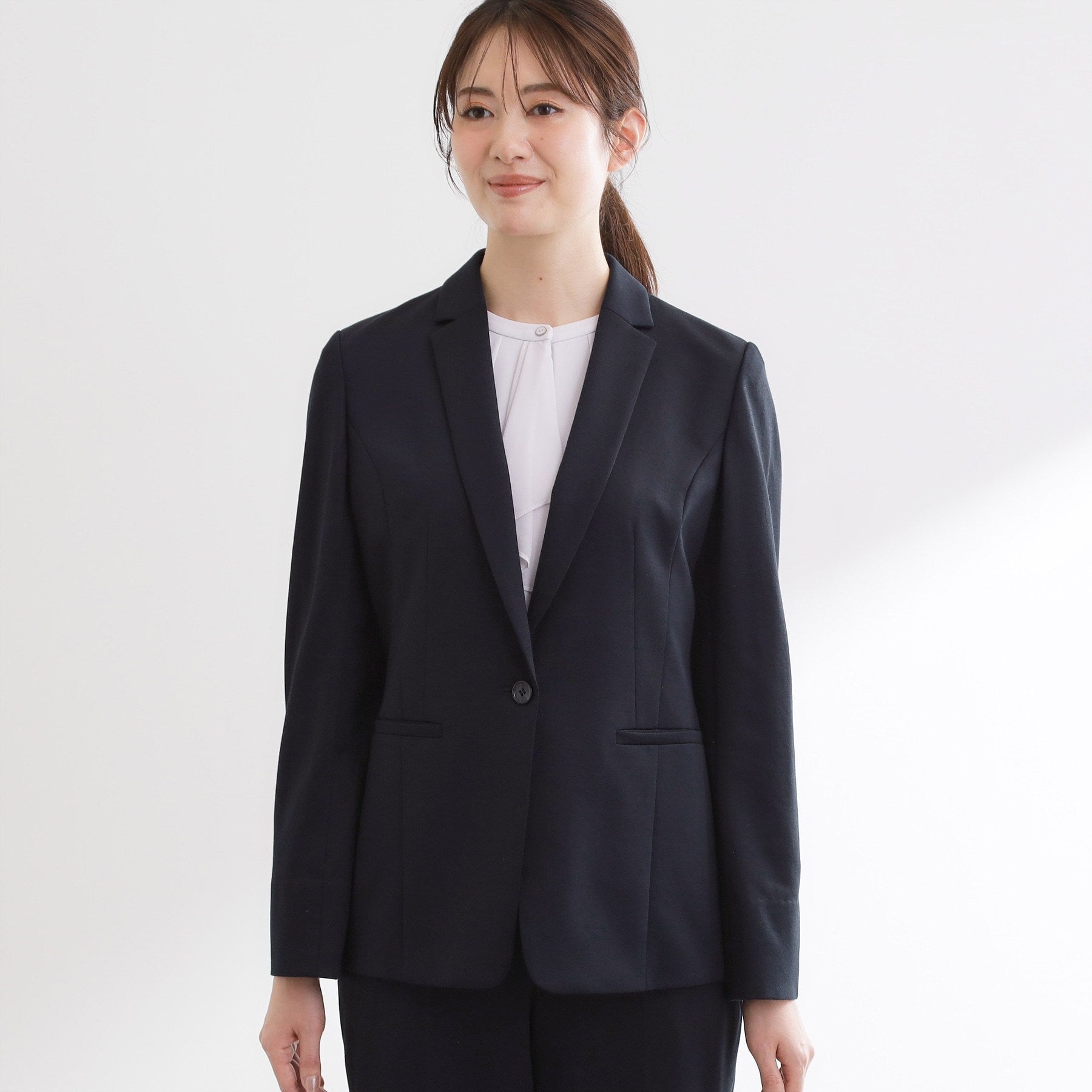 リフレクト Reflect 【匠シリーズ】匠ジャケット／ロングテーラード （ネイビー(094)） ネイビー(094)